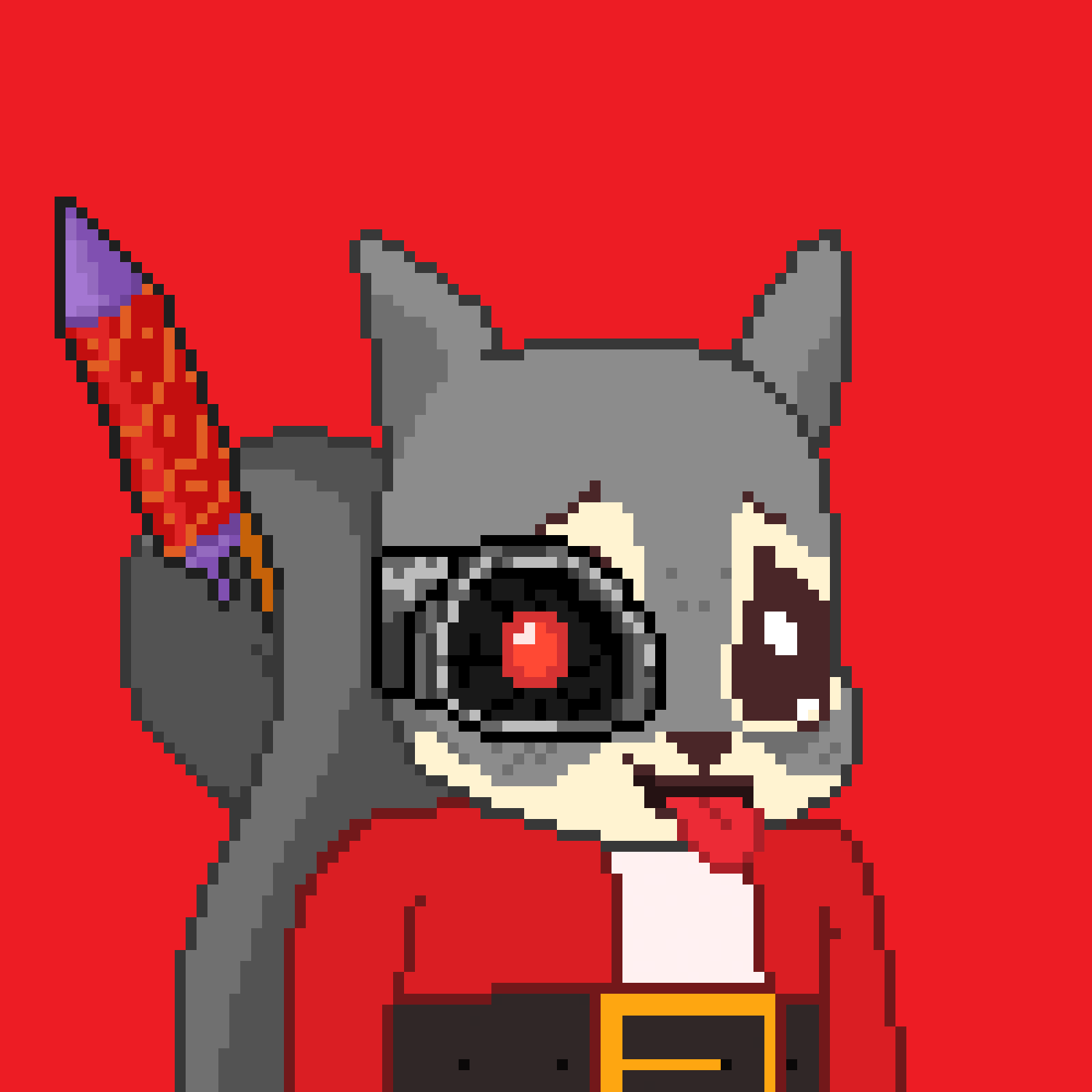 Pixel Squirrels #584 NFT on Algorand