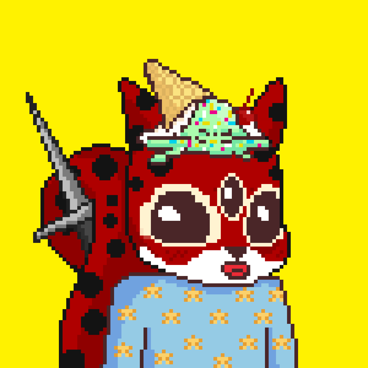 Pixel Squirrels #5842 NFT on Algorand