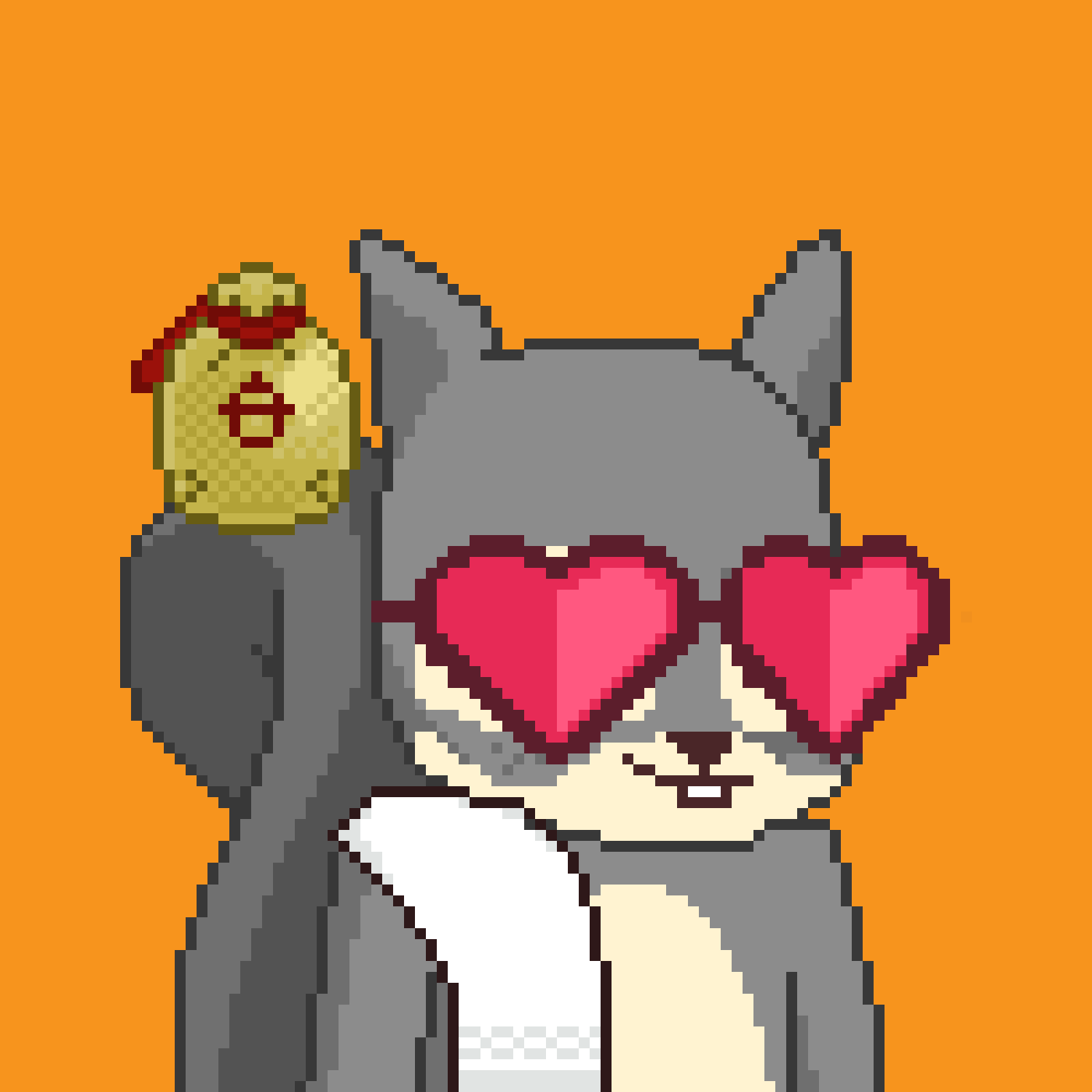Pixel Squirrels #5853 NFT on Algorand