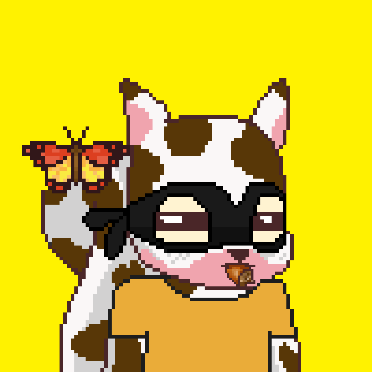 Pixel Squirrels #5856 NFT on Algorand