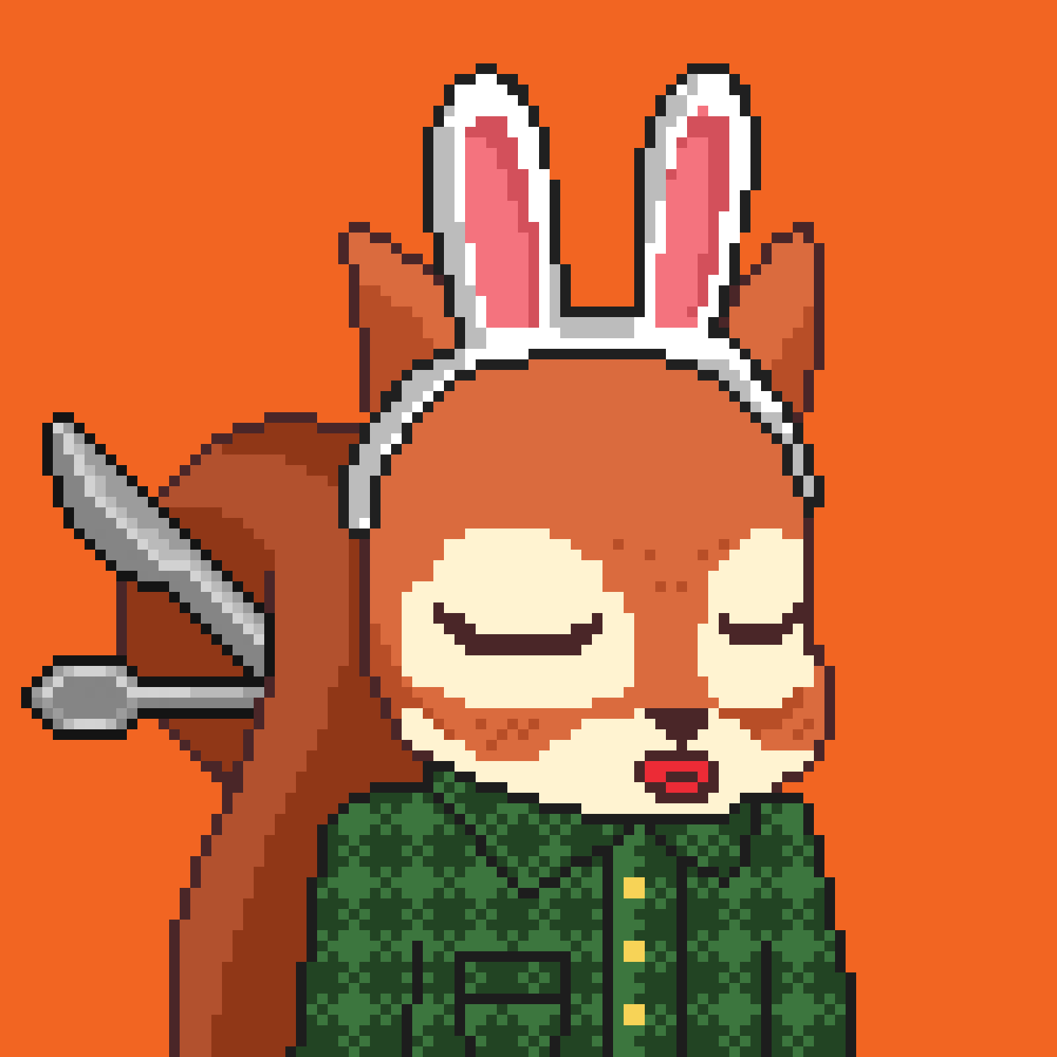 Pixel Squirrels #5883 NFT on Algorand