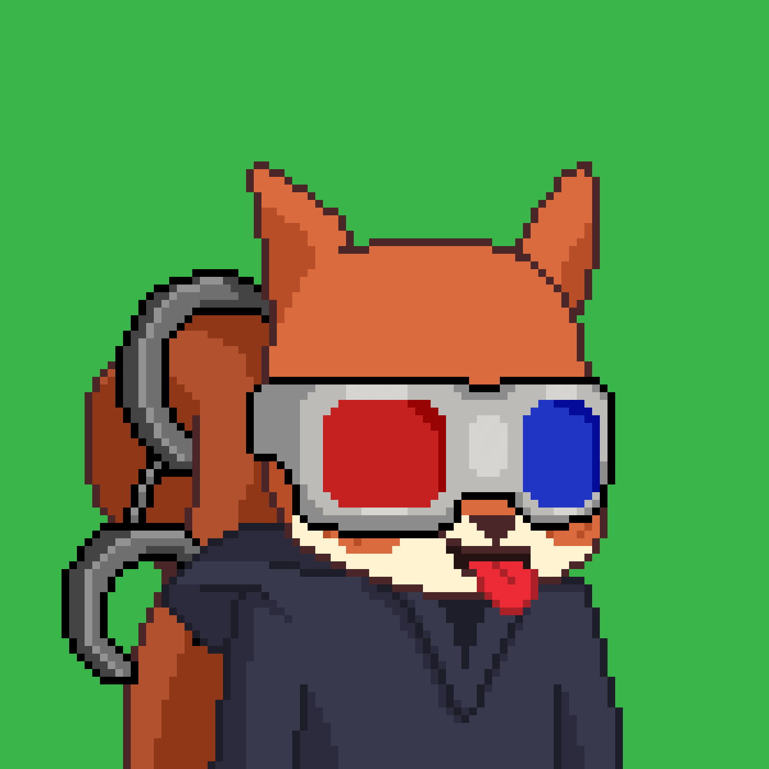 Pixel Squirrels #589 NFT on Algorand