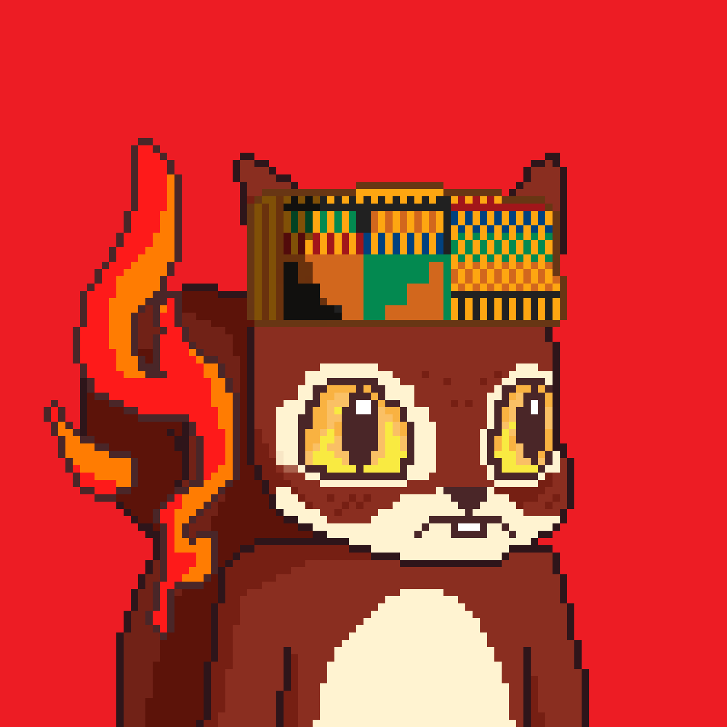 Pixel Squirrels #5894 NFT on Algorand