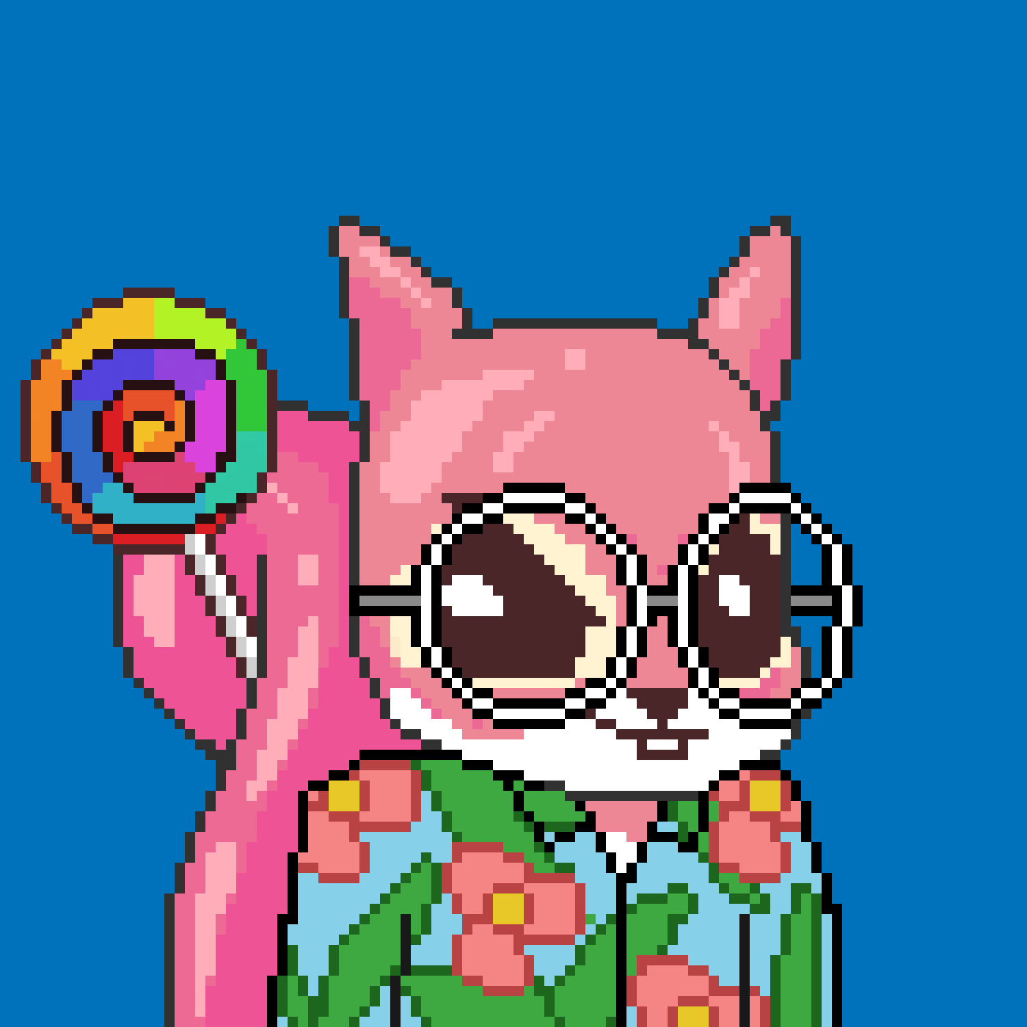 Pixel Squirrels #5898 NFT on Algorand