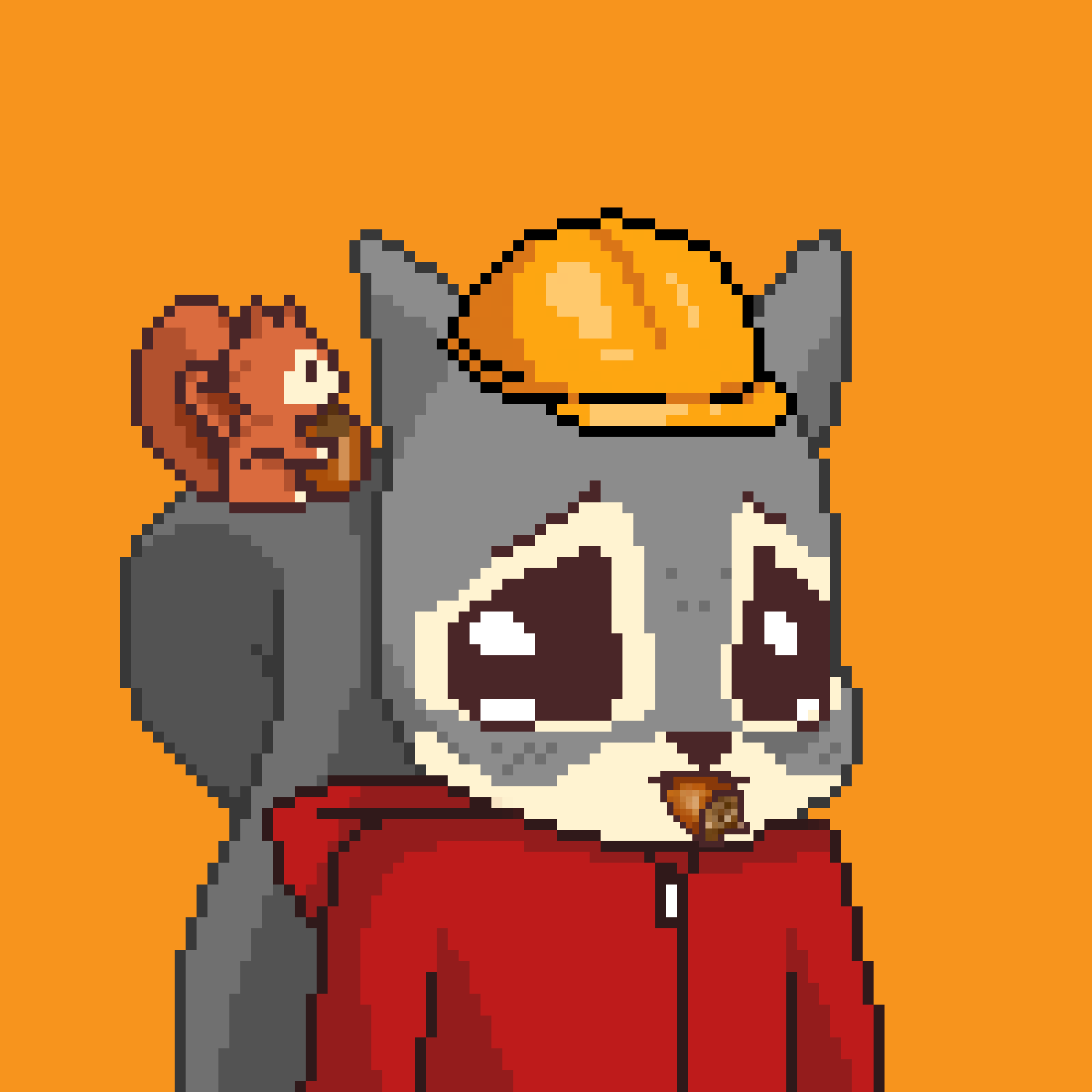 Pixel Squirrels #5910 NFT on Algorand