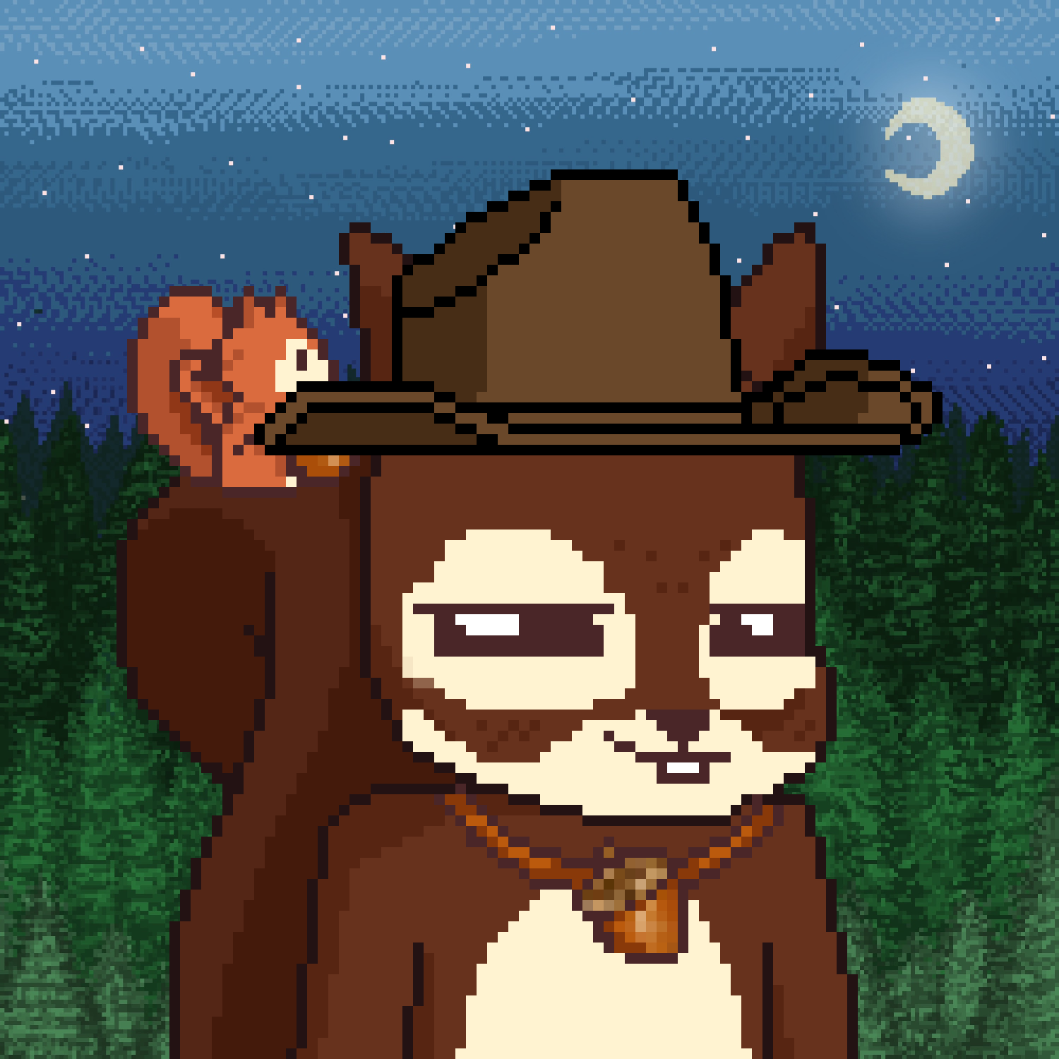 Pixel Squirrels #5918 NFT on Algorand