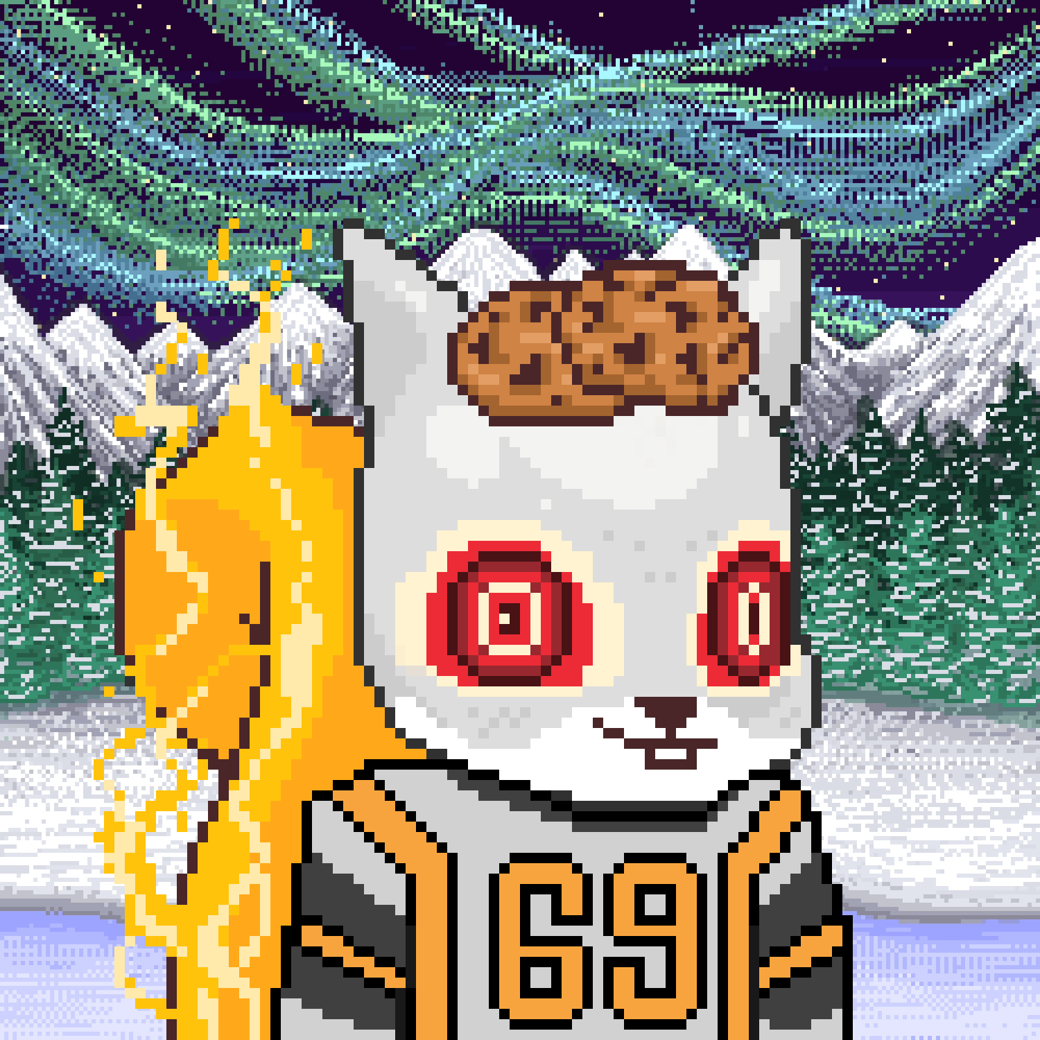 Pixel Squirrels #5920 NFT on Algorand