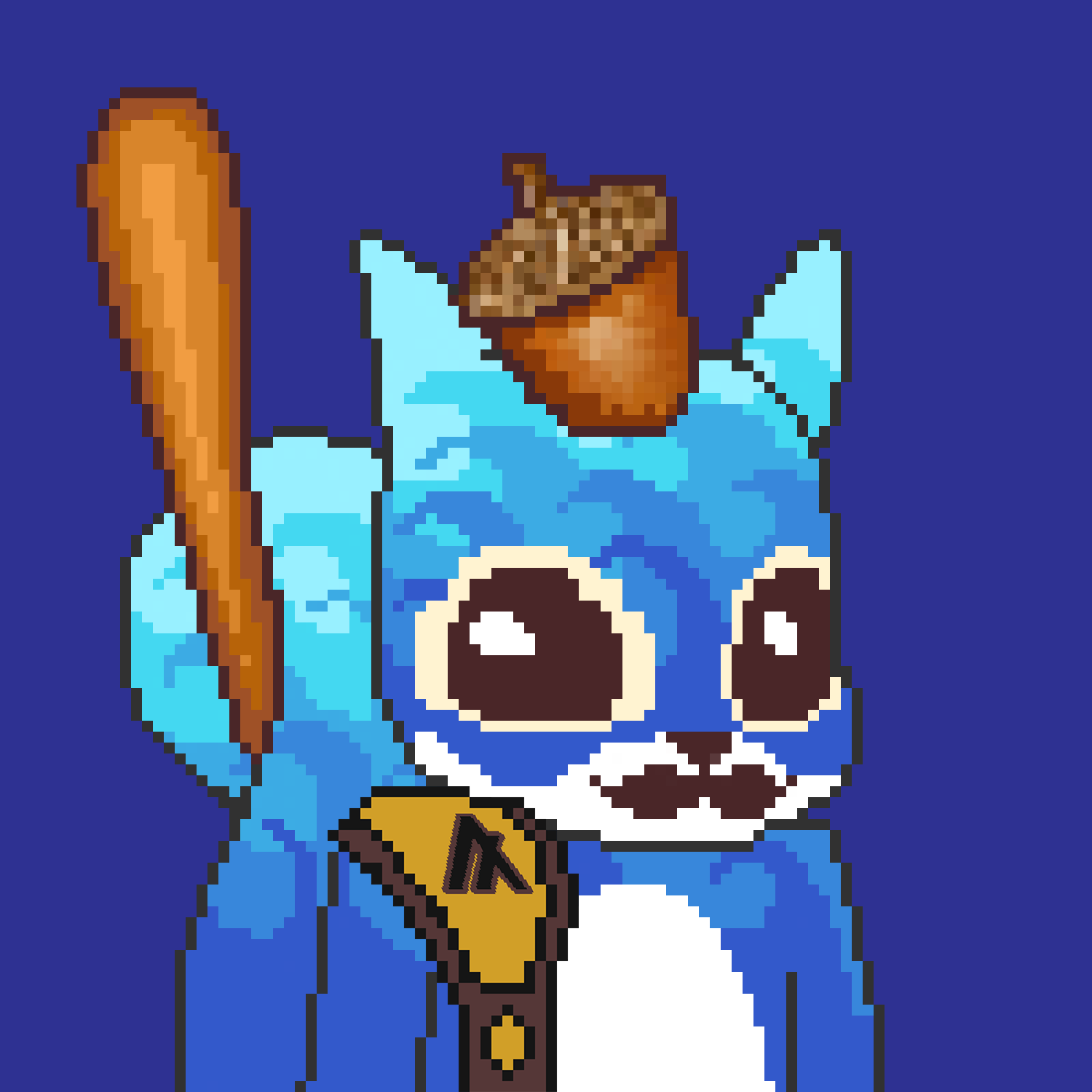 Pixel Squirrels #5924 NFT on Algorand