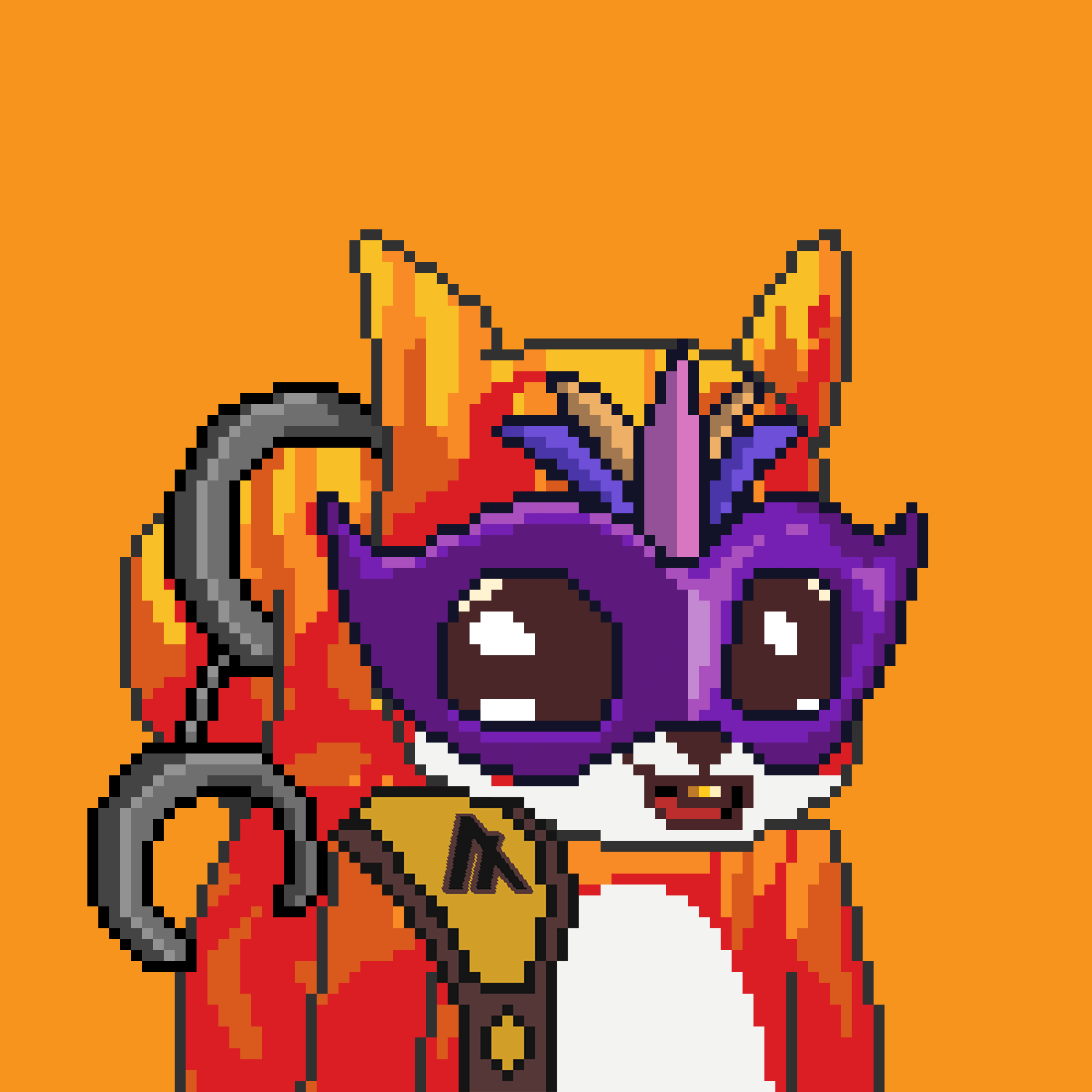 Pixel Squirrels #593 NFT on Algorand