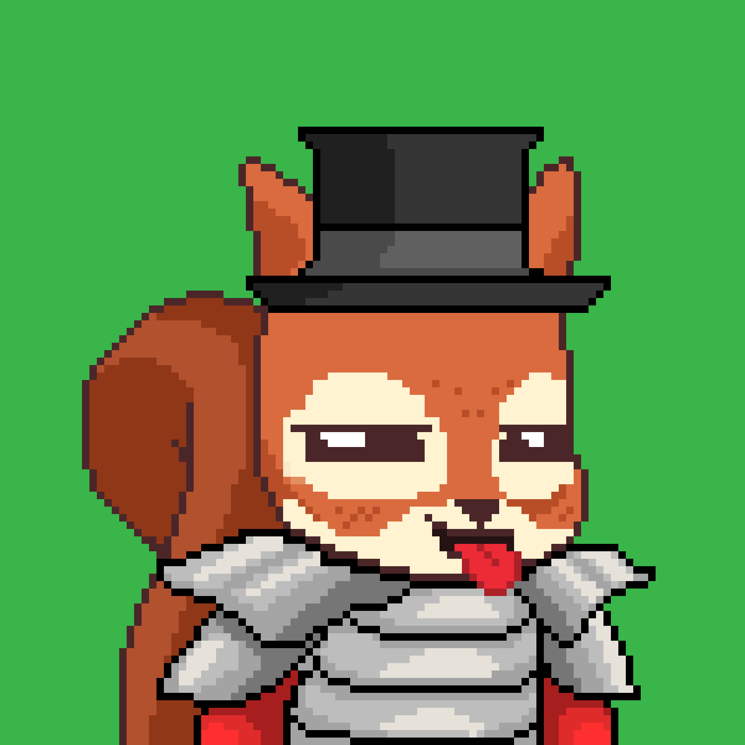 Pixel Squirrels #594 NFT on Algorand