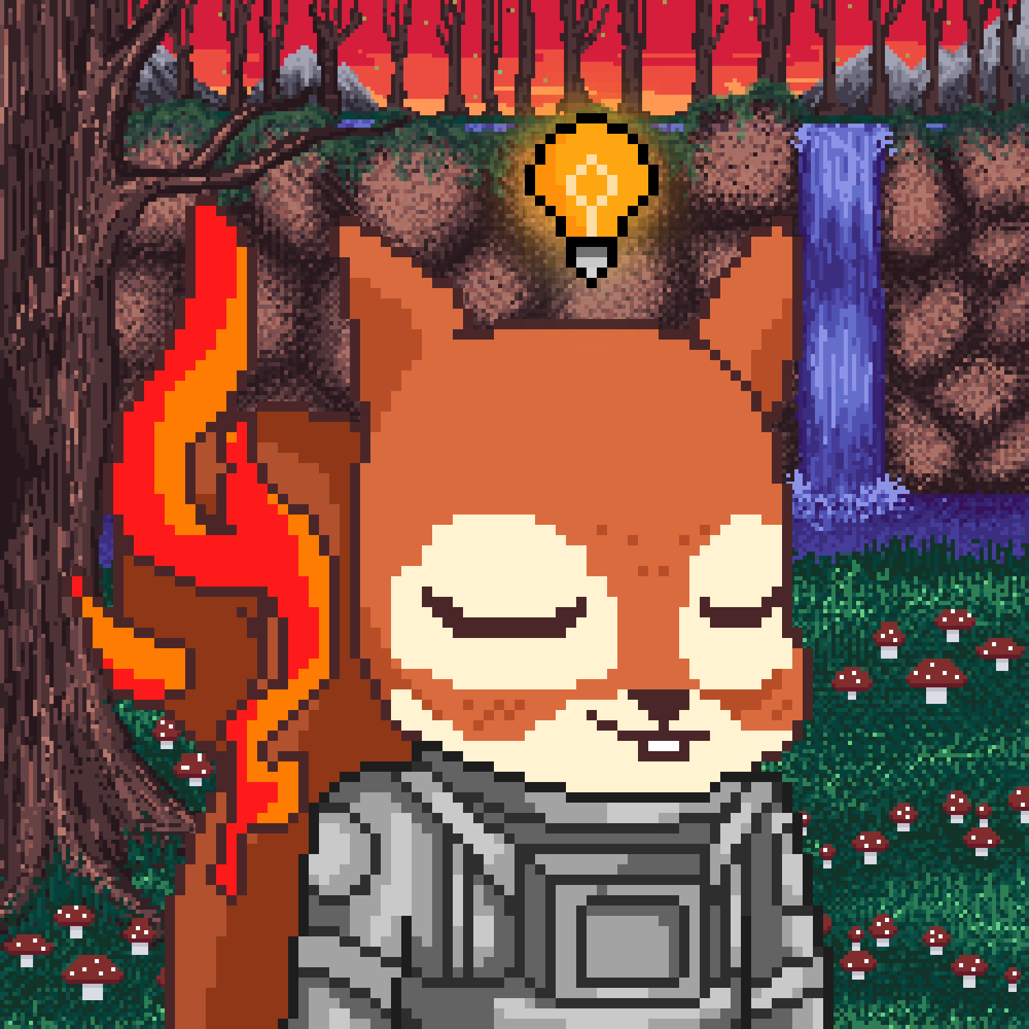 Pixel Squirrels #5940 NFT on Algorand