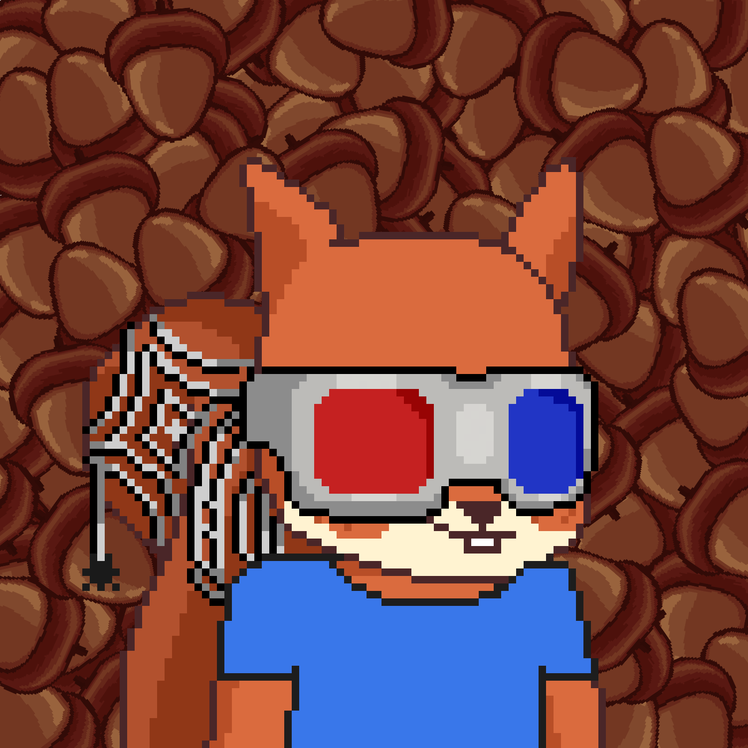 Pixel Squirrels #5945 NFT on Algorand