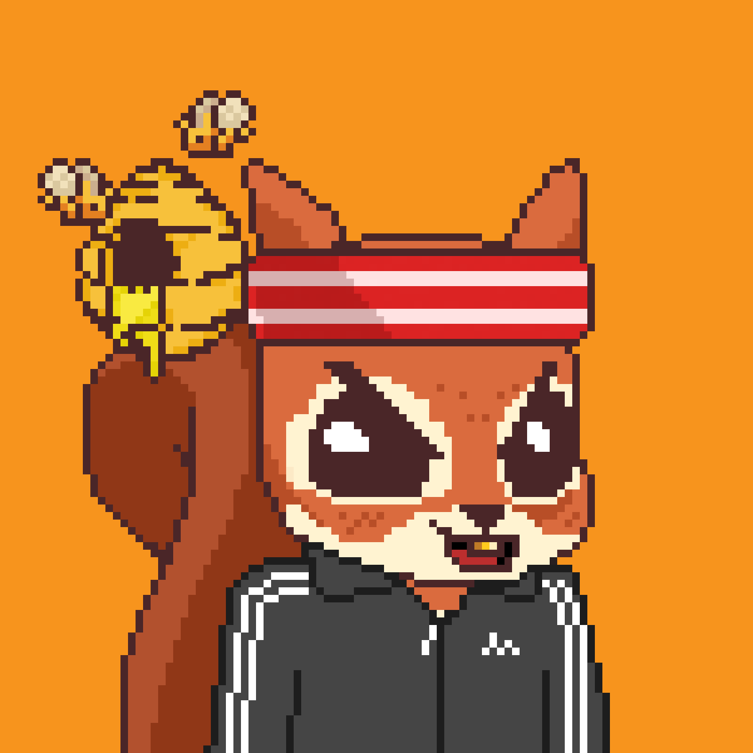 Pixel Squirrels #5966 NFT on Algorand