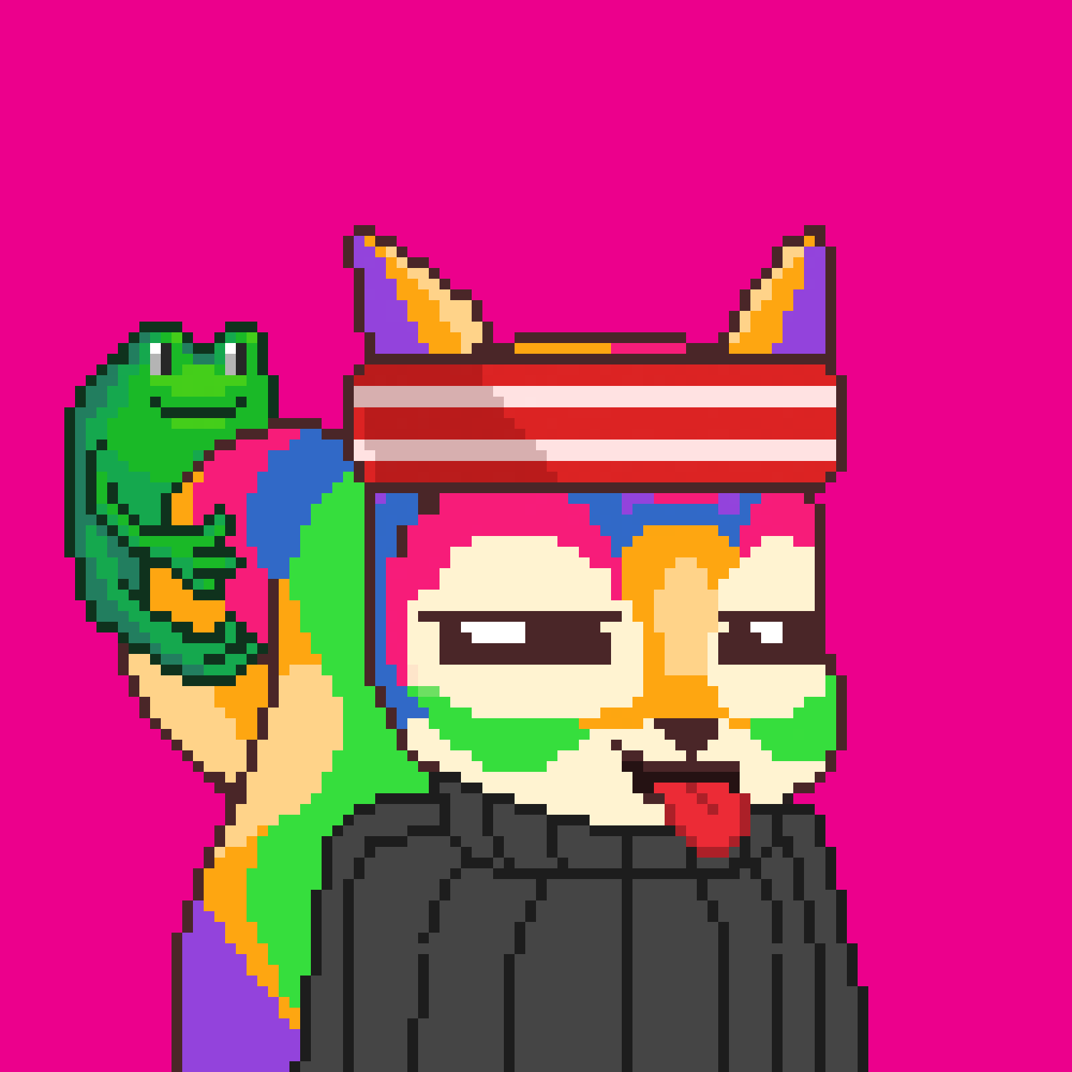 Pixel Squirrels #597 NFT on Algorand