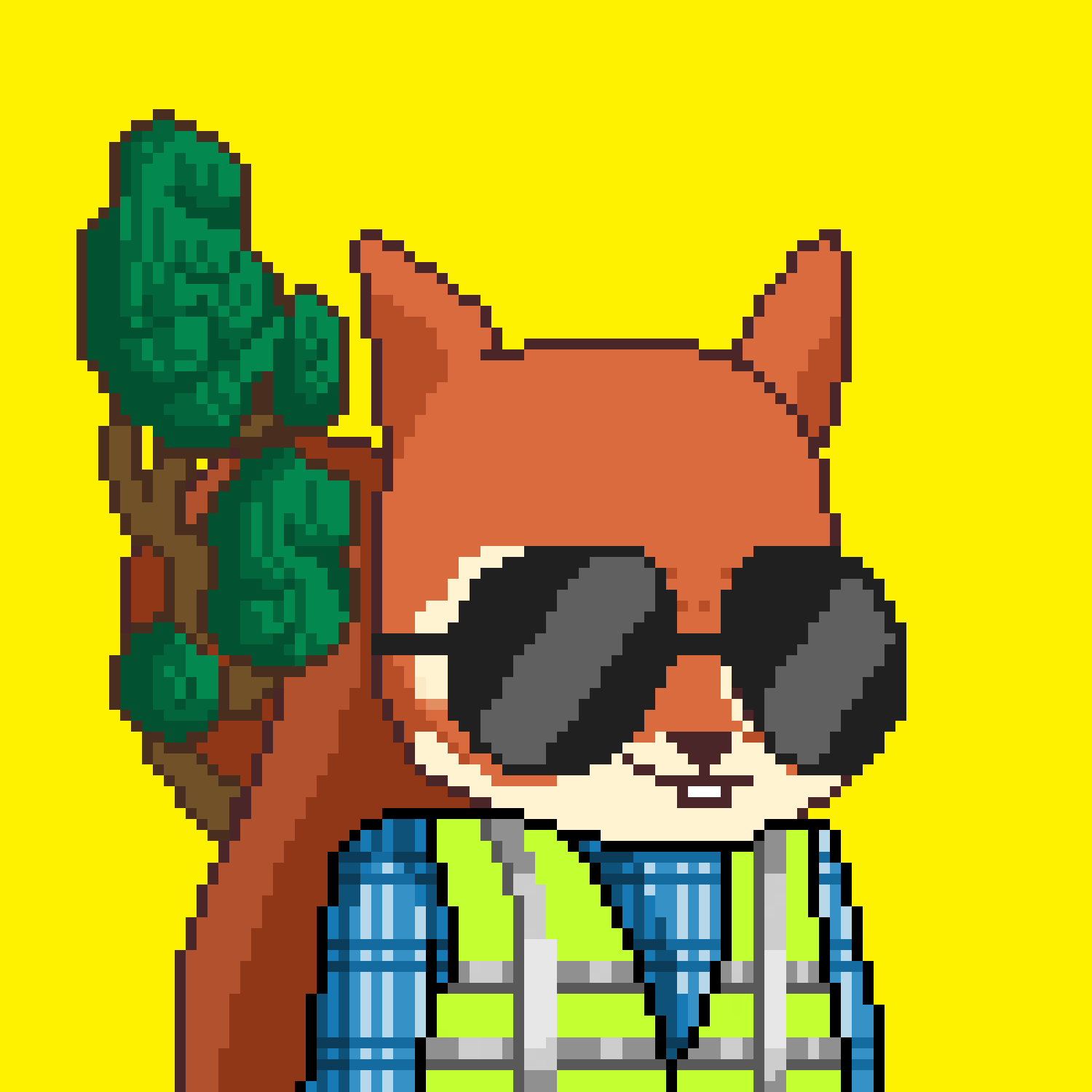 Pixel Squirrels #5993 NFT on Algorand