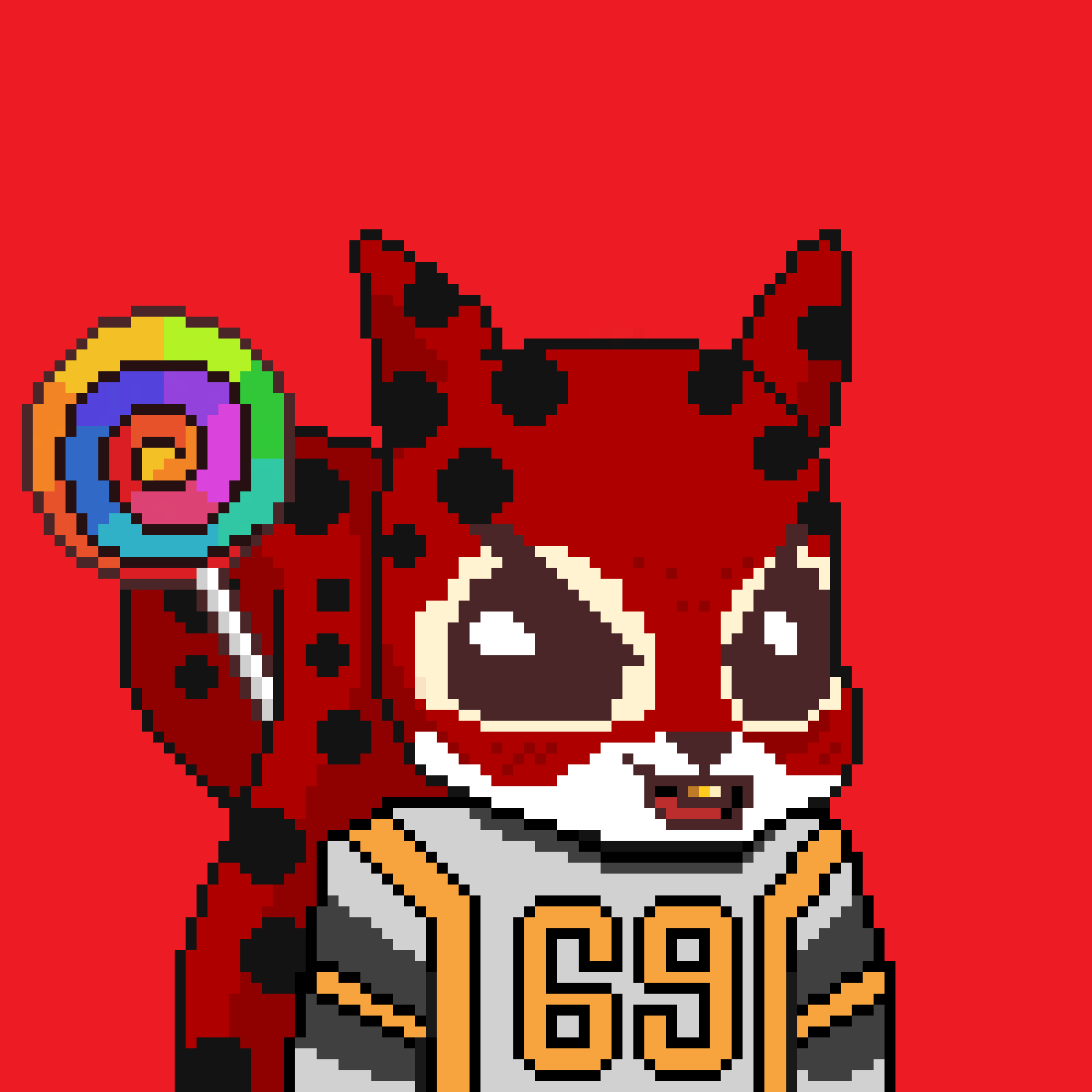 Pixel Squirrels #6005 NFT on Algorand