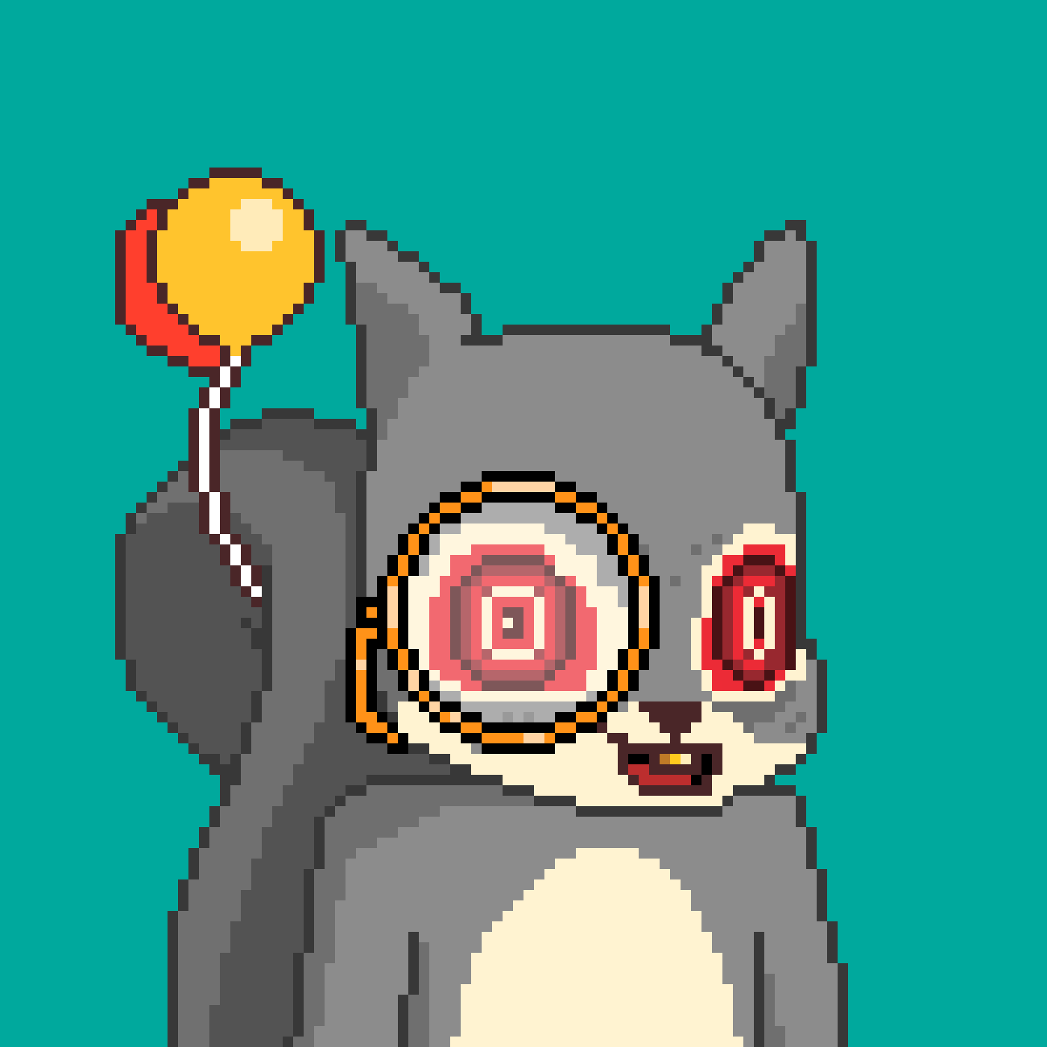 Pixel Squirrels #6014 NFT on Algorand