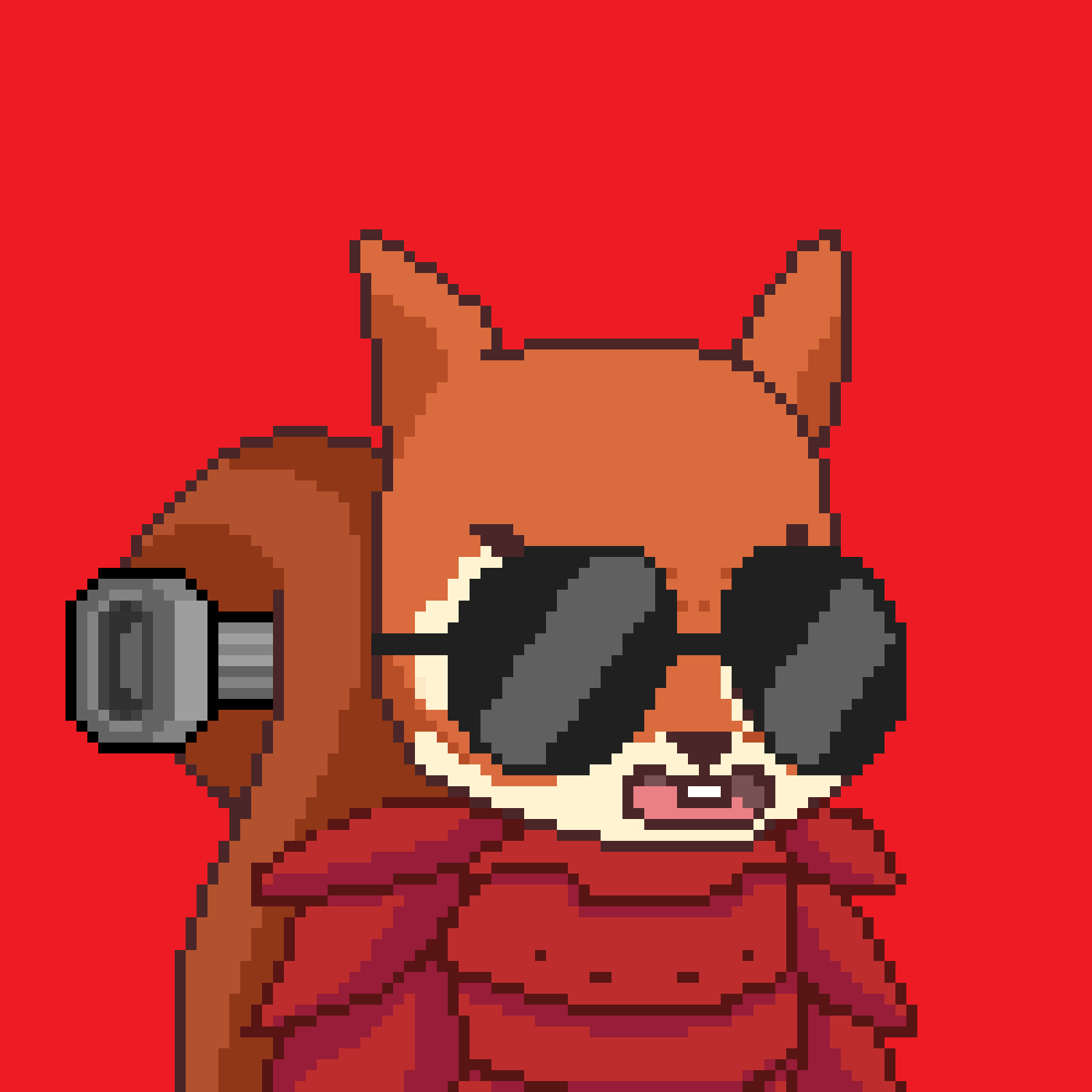 Pixel Squirrels #6019 NFT on Algorand