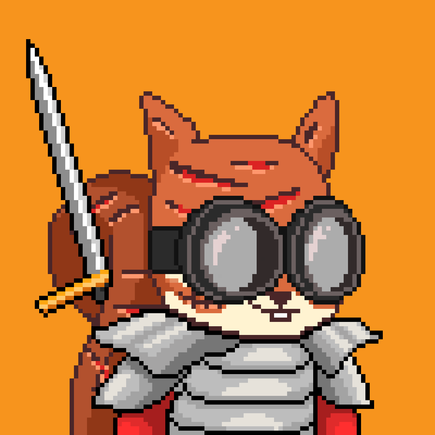 Pixel Squirrels #6025 NFT on Algorand