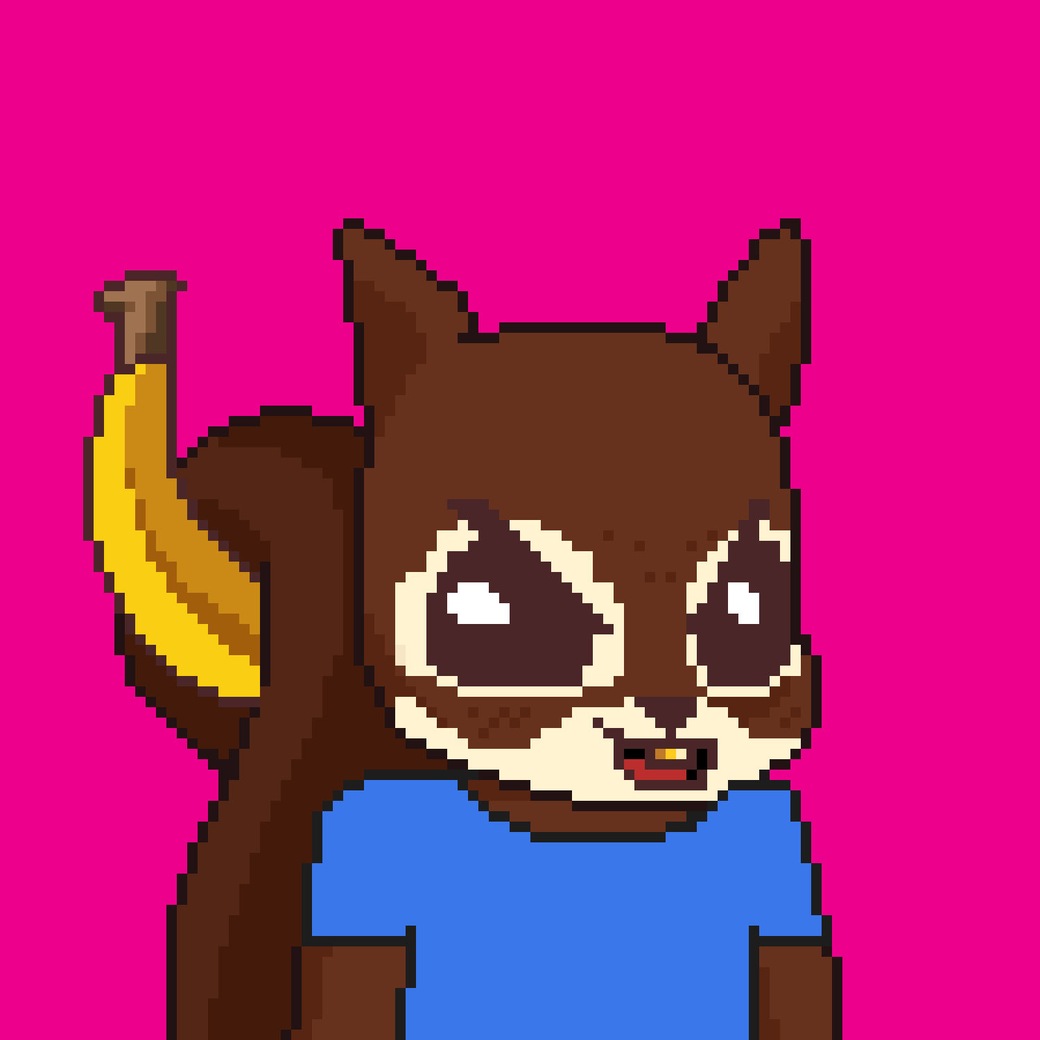 Pixel Squirrels #6054 NFT on Algorand