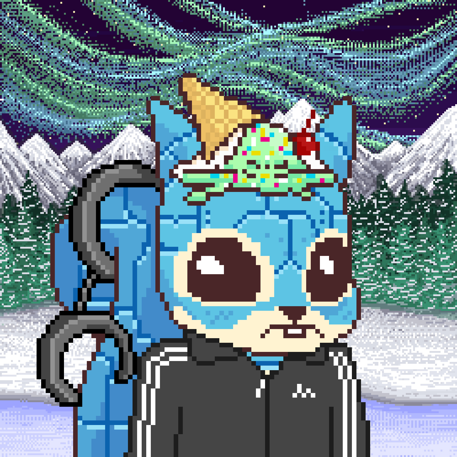 Pixel Squirrels #6055 NFT on Algorand