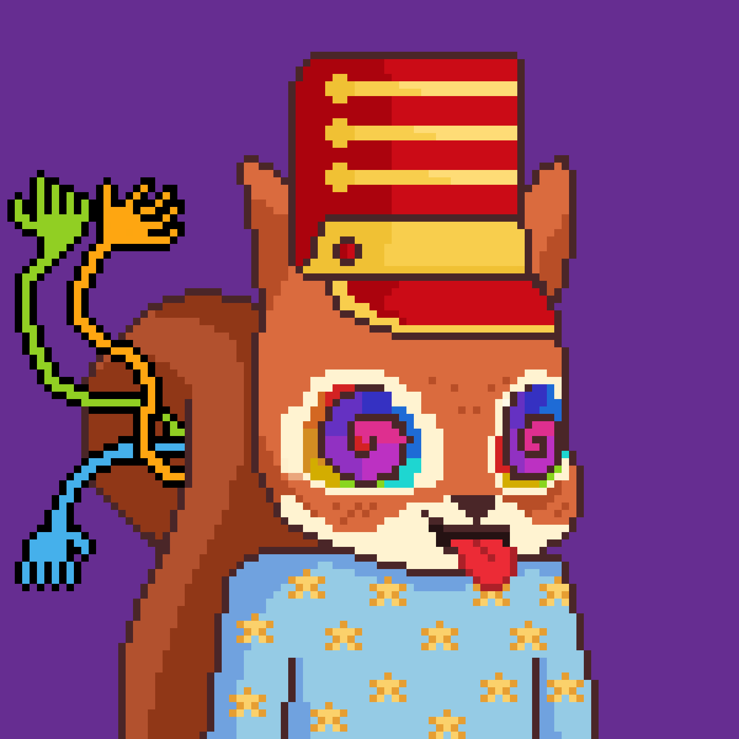 Pixel Squirrels #6063 NFT on Algorand