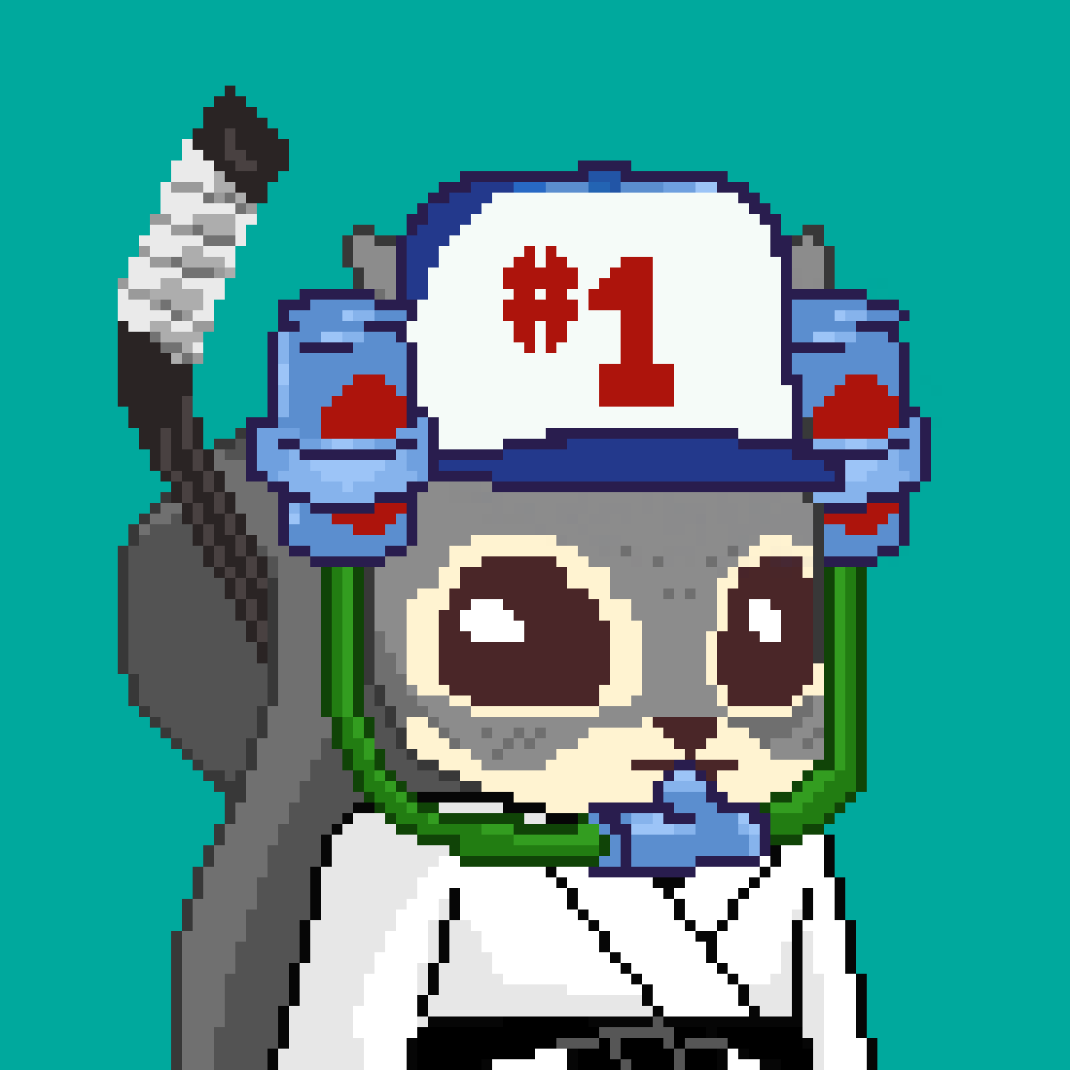 Pixel Squirrels #6064 NFT on Algorand