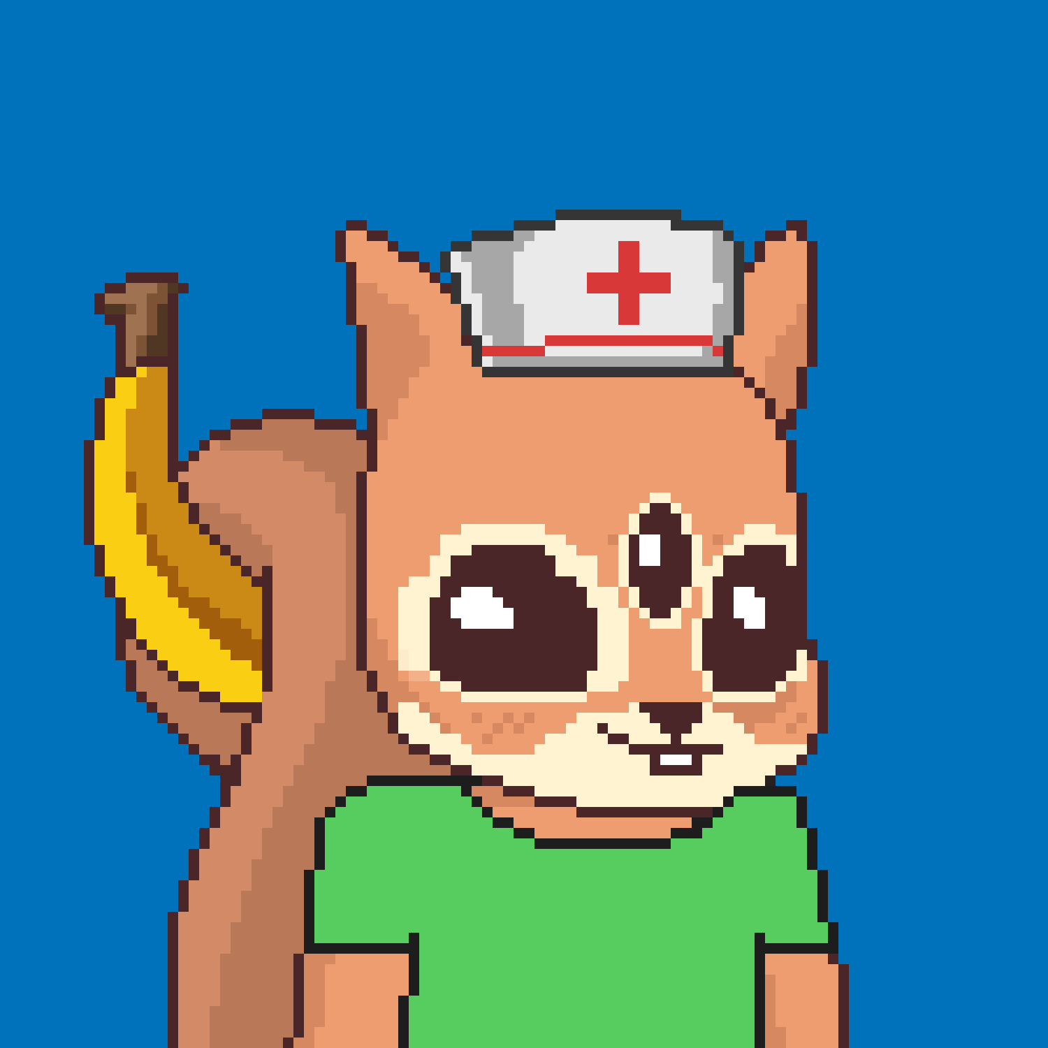 Pixel Squirrels #6092 NFT on Algorand