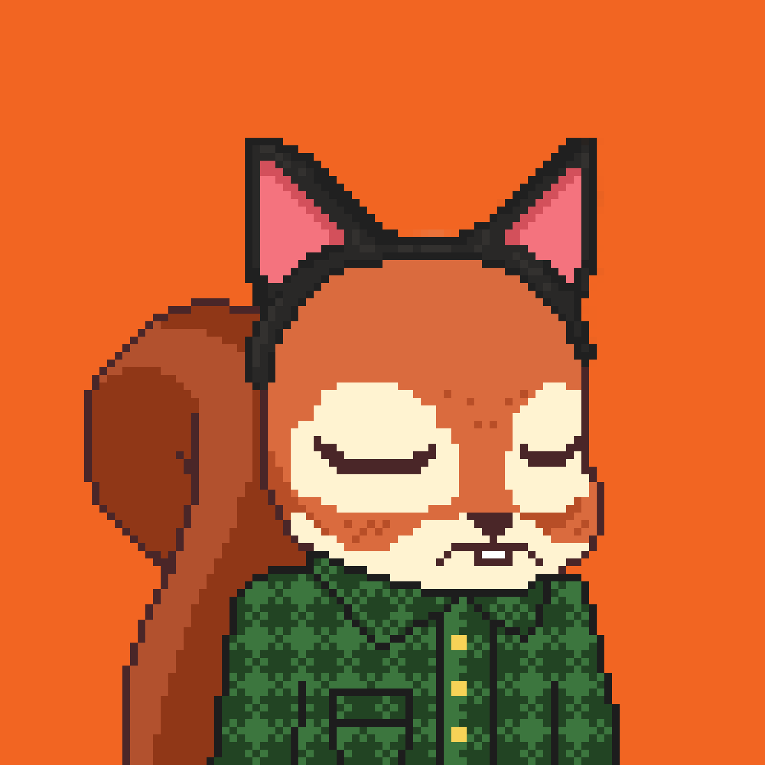 Pixel Squirrels #6105 NFT on Algorand