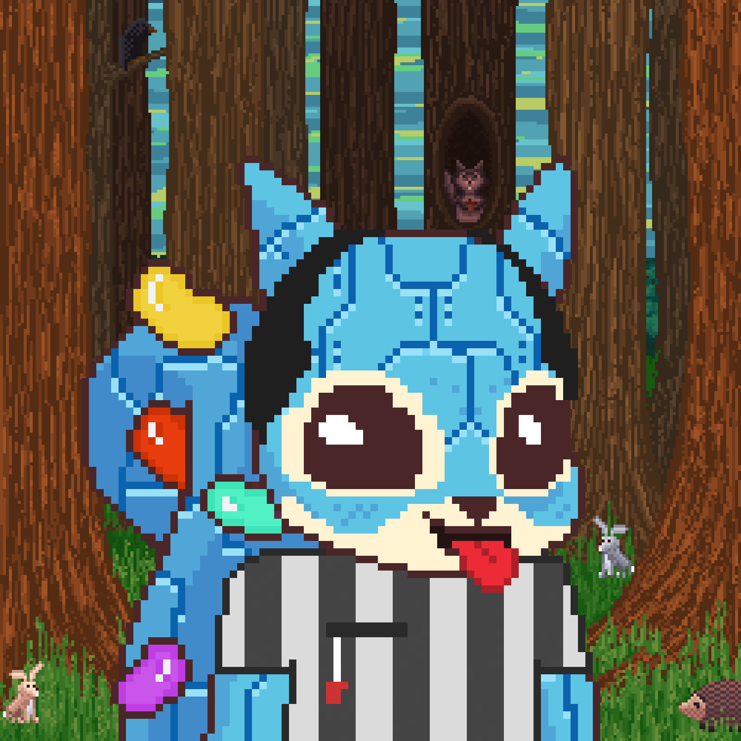 Pixel Squirrels #6106 NFT on Algorand