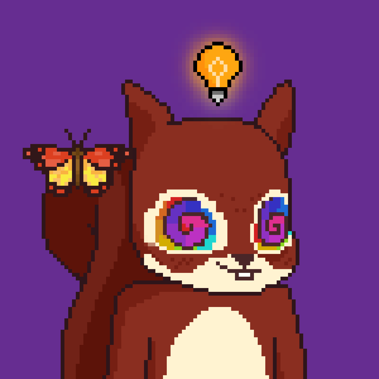 Pixel Squirrels #6110 NFT on Algorand