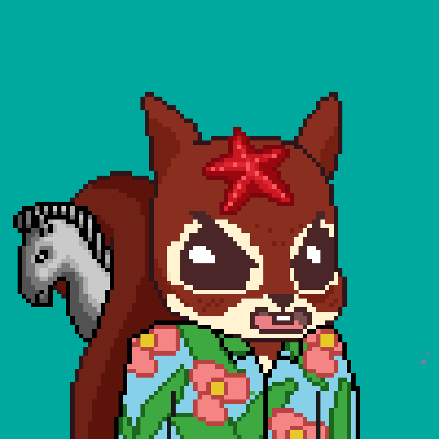 Pixel Squirrels #6111 NFT on Algorand