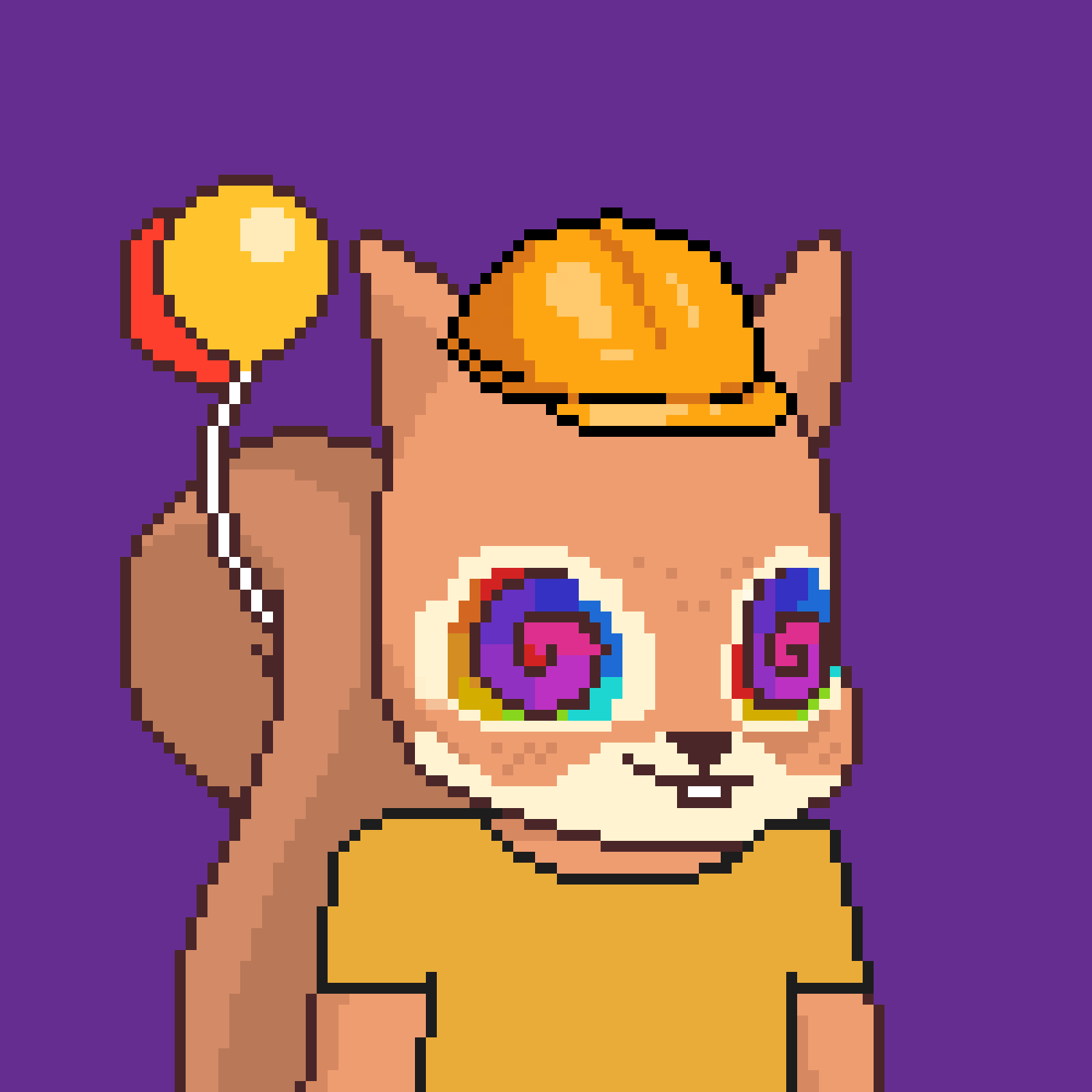 Pixel Squirrels #6115 NFT on Algorand