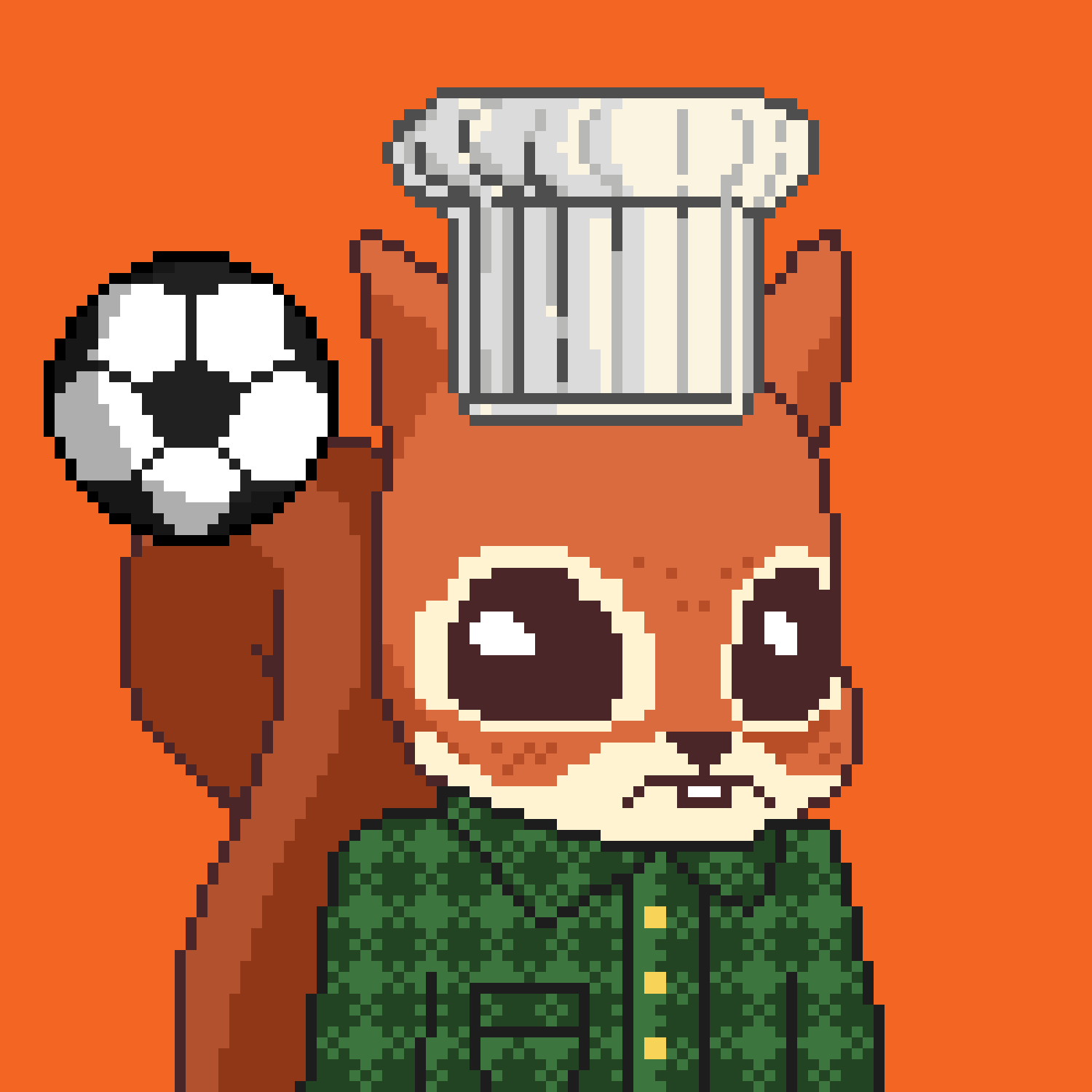 Pixel Squirrels #6118 NFT on Algorand