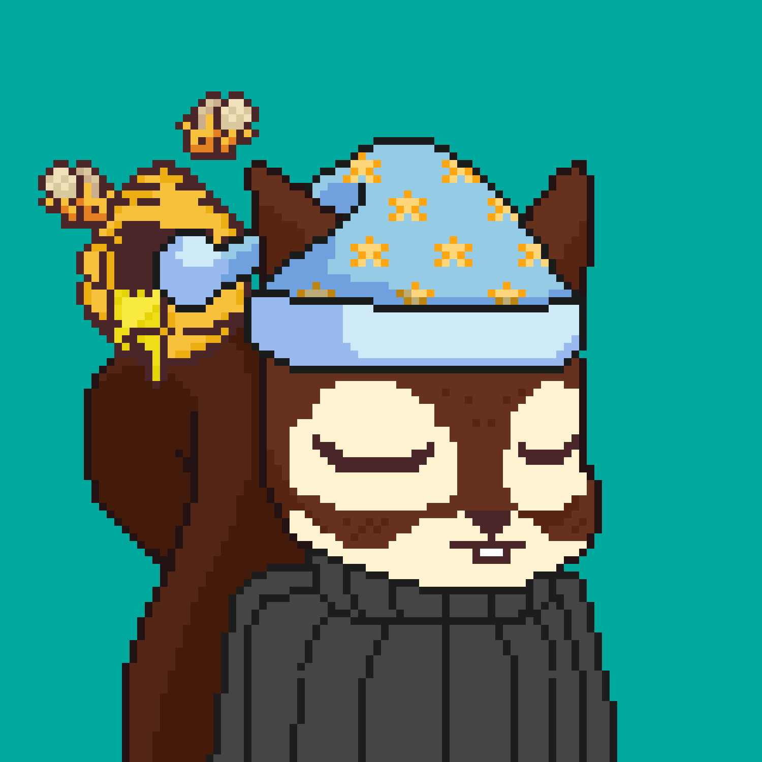 Pixel Squirrels #6121 NFT on Algorand