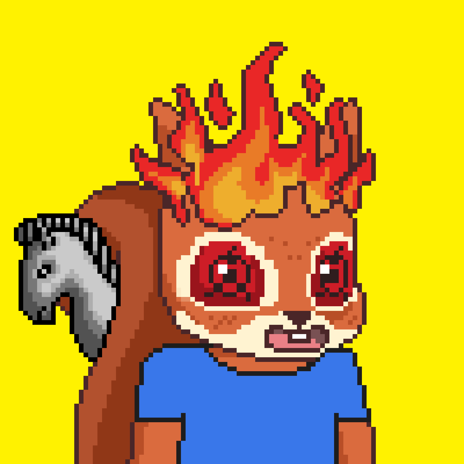 Pixel Squirrels #6131 NFT on Algorand