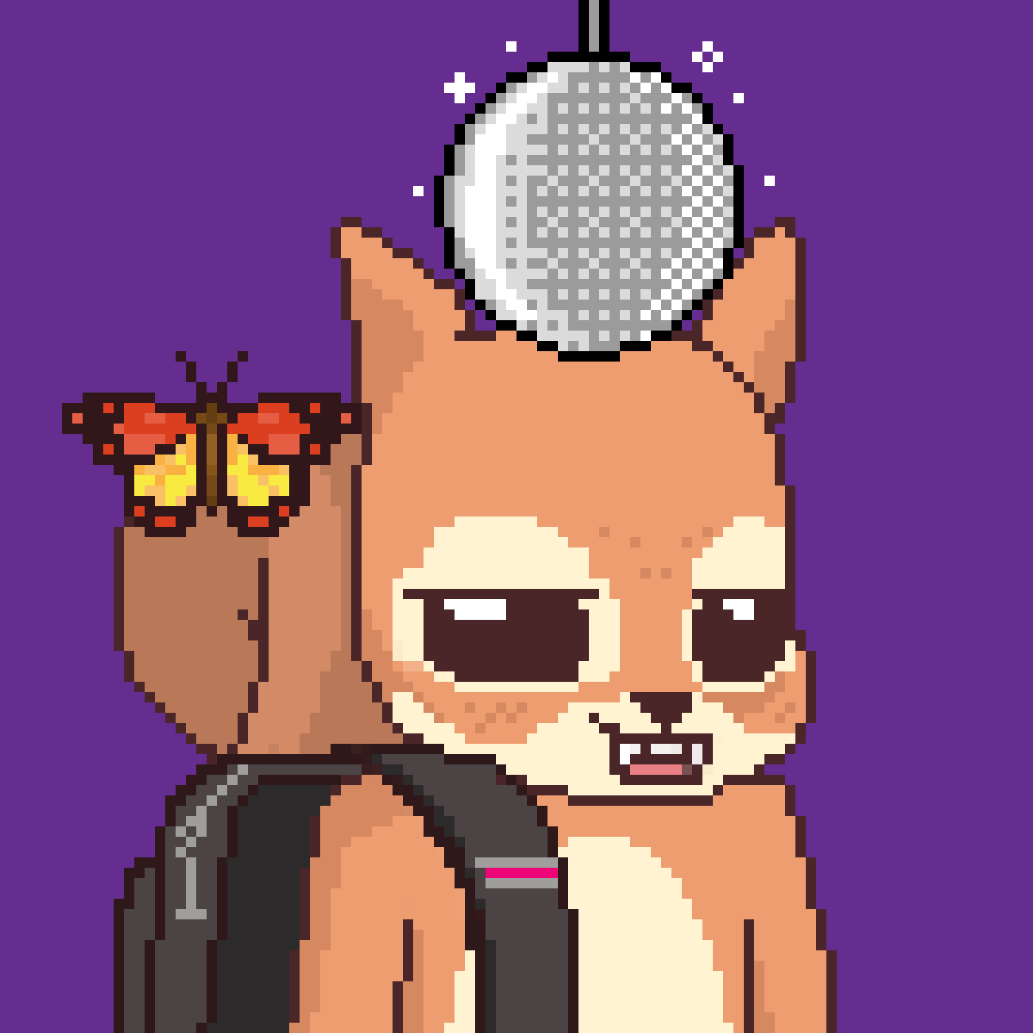 Pixel Squirrels #614 NFT on Algorand