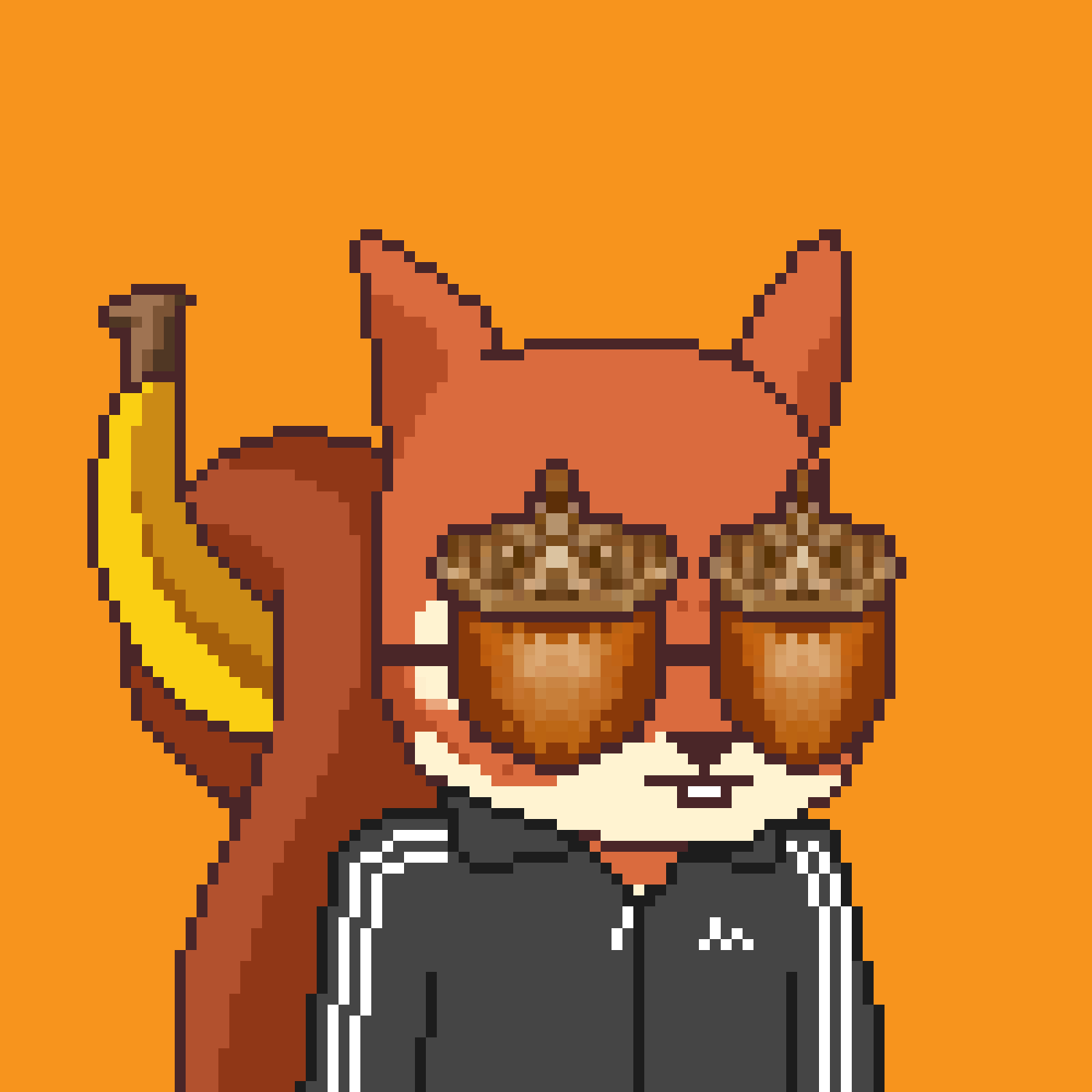 Pixel Squirrels #6145 NFT on Algorand