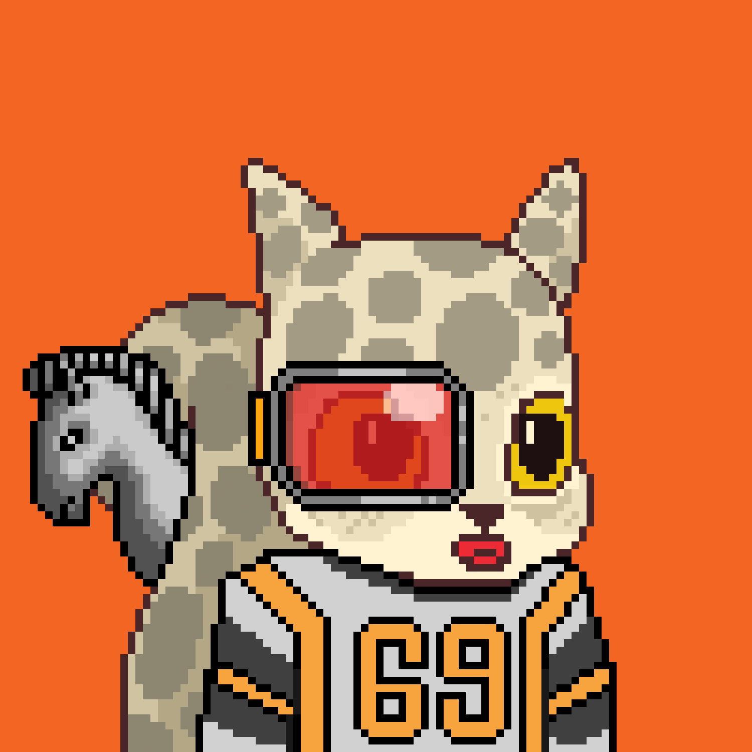 Pixel Squirrels #6151 NFT on Algorand