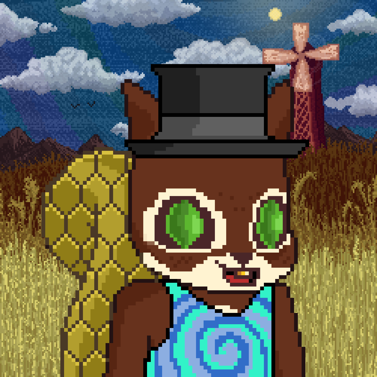 Pixel Squirrels #6154 NFT on Algorand