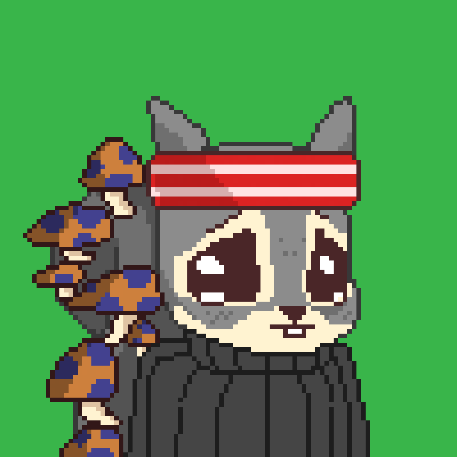 Pixel Squirrels #6158 NFT on Algorand