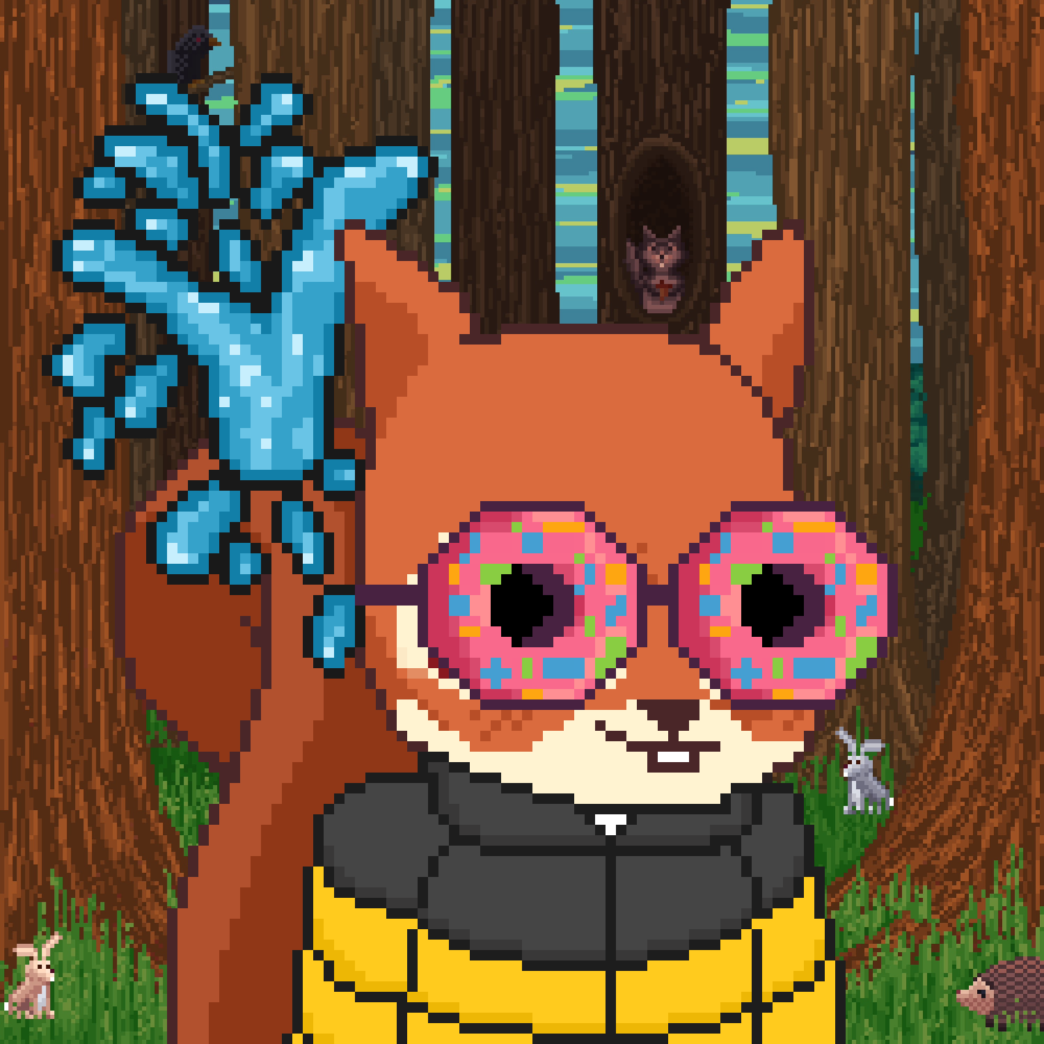 Pixel Squirrels #6164 NFT on Algorand