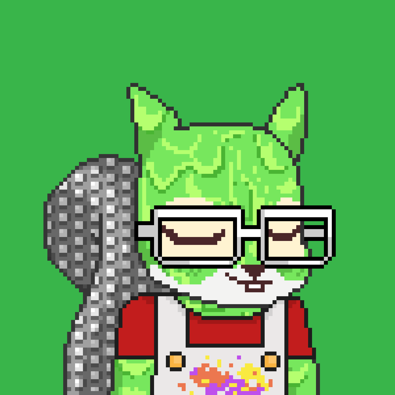 Pixel Squirrels #6176 NFT on Algorand