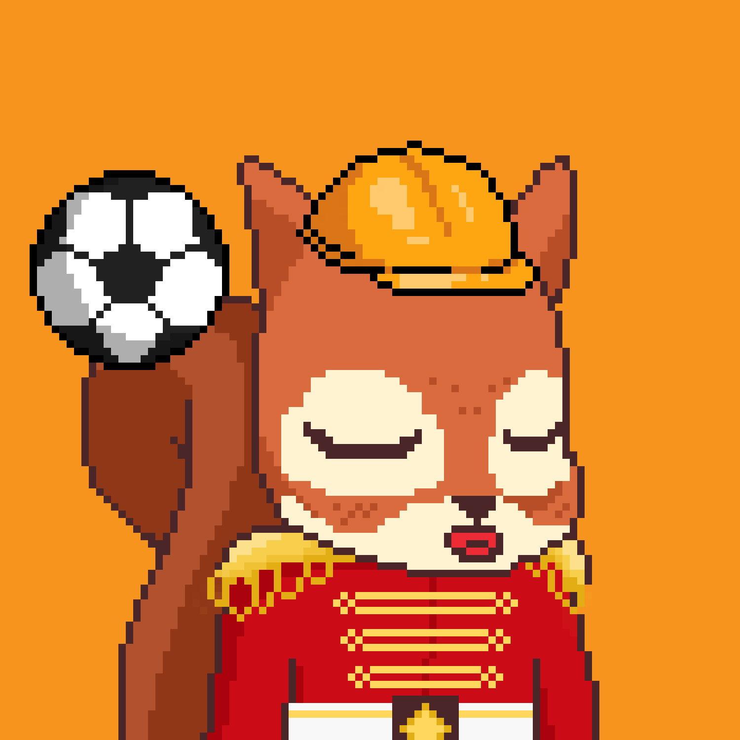 Pixel Squirrels #6180 NFT on Algorand