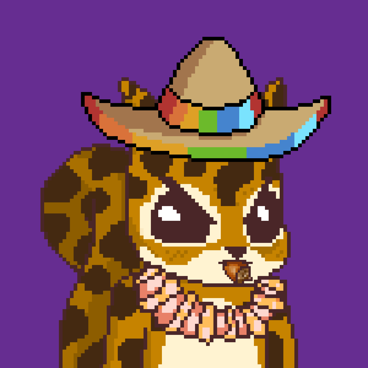 Pixel Squirrels #6203 NFT on Algorand