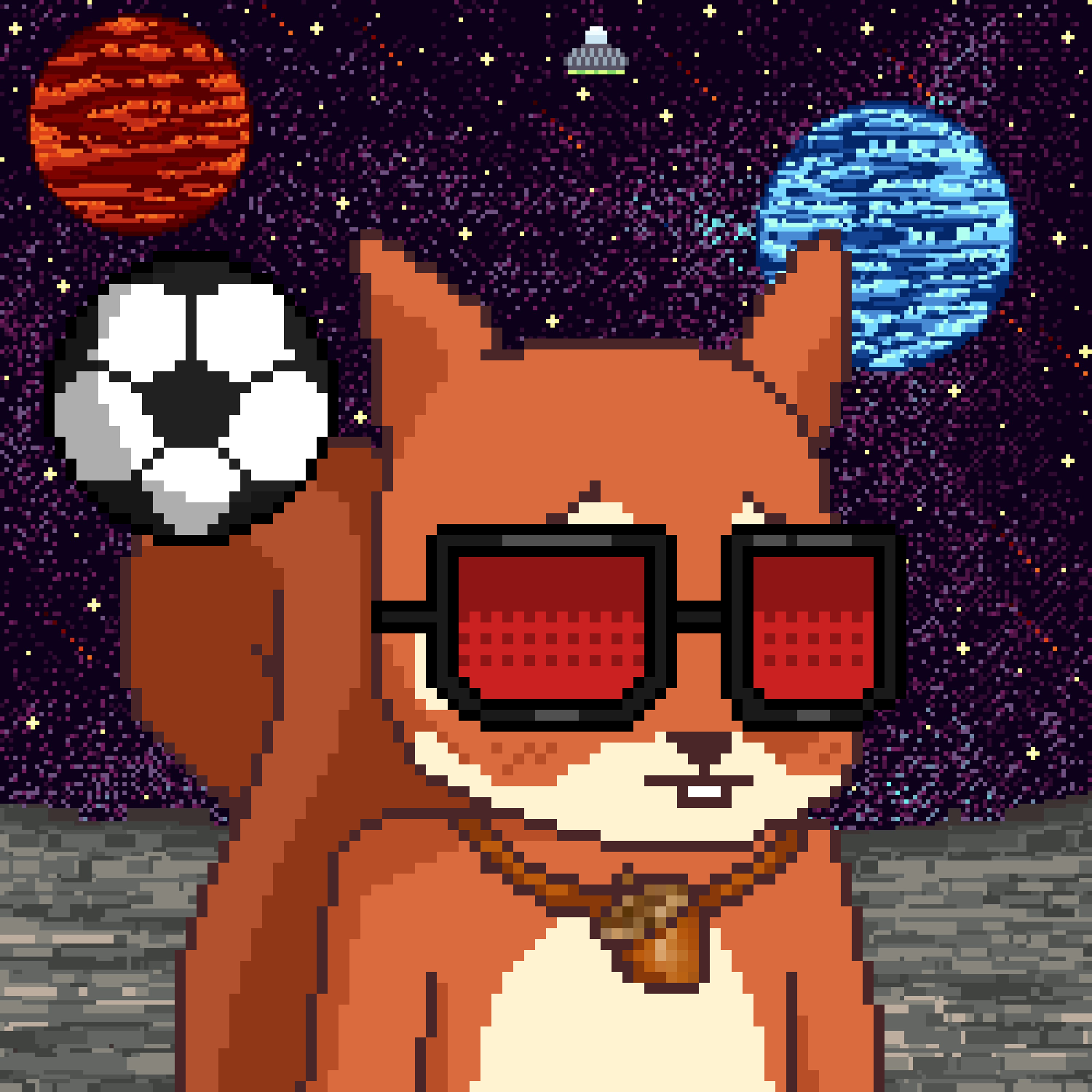 Pixel Squirrels #6222 NFT on Algorand