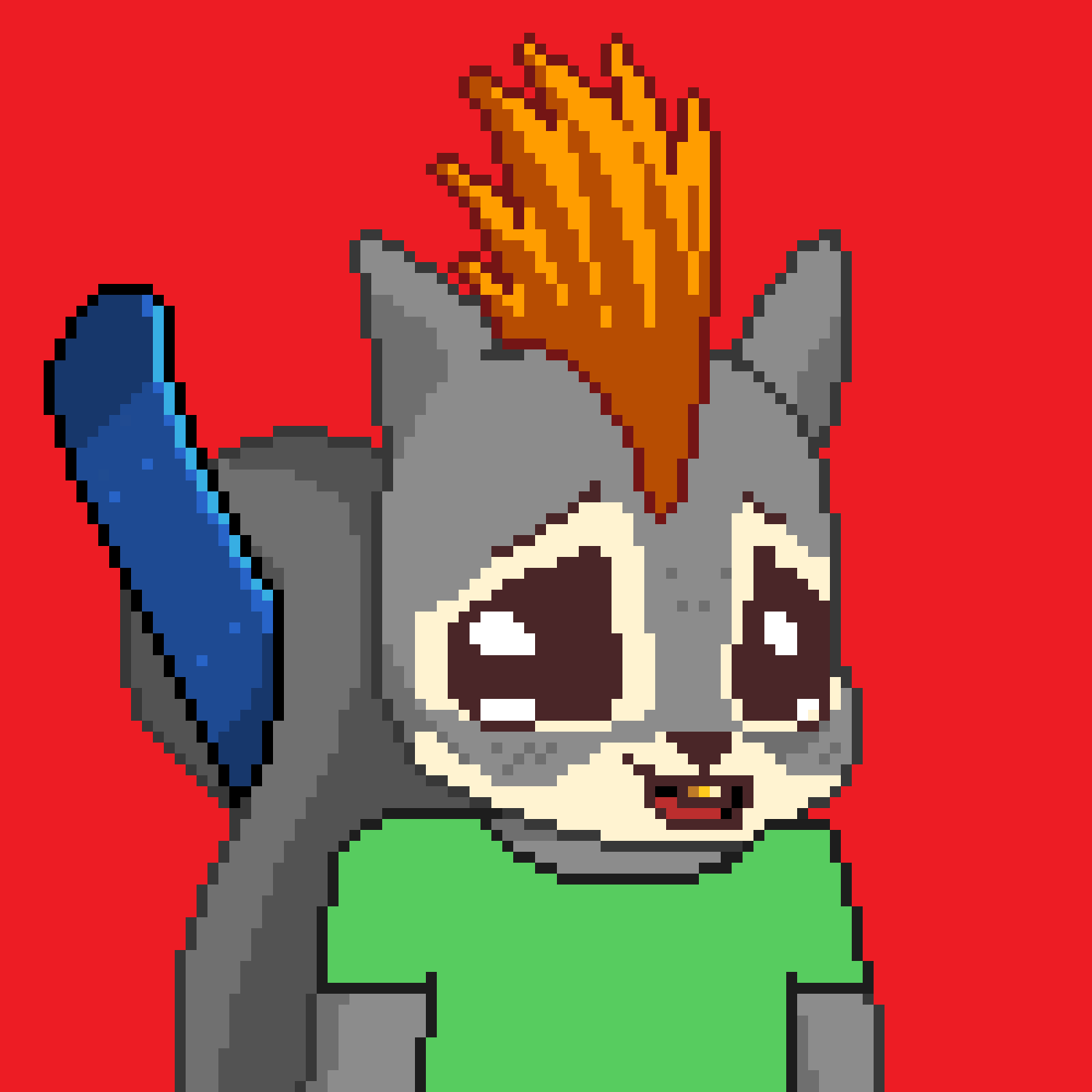 Pixel Squirrels #6225 NFT on Algorand