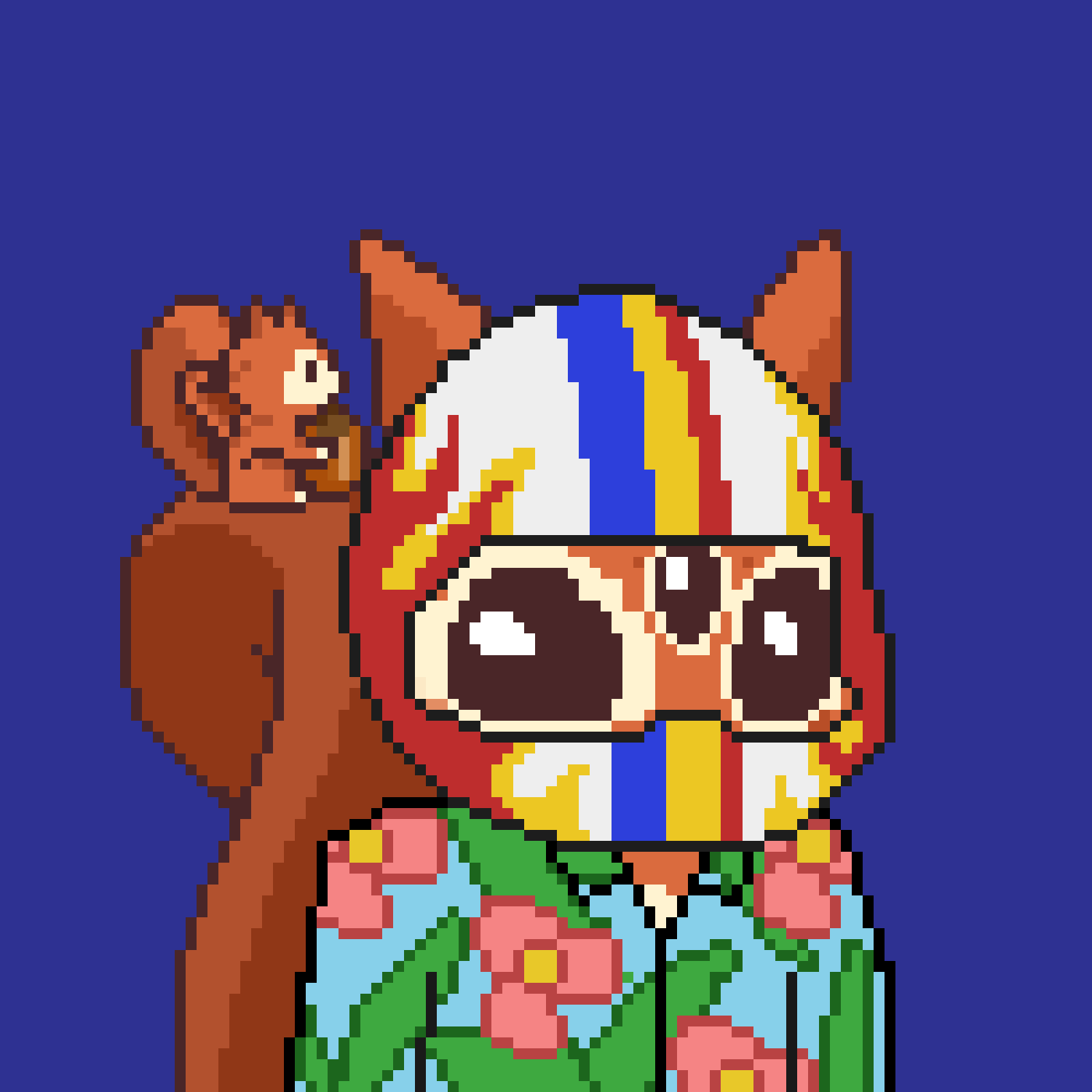 Pixel Squirrels #6227 NFT on Algorand