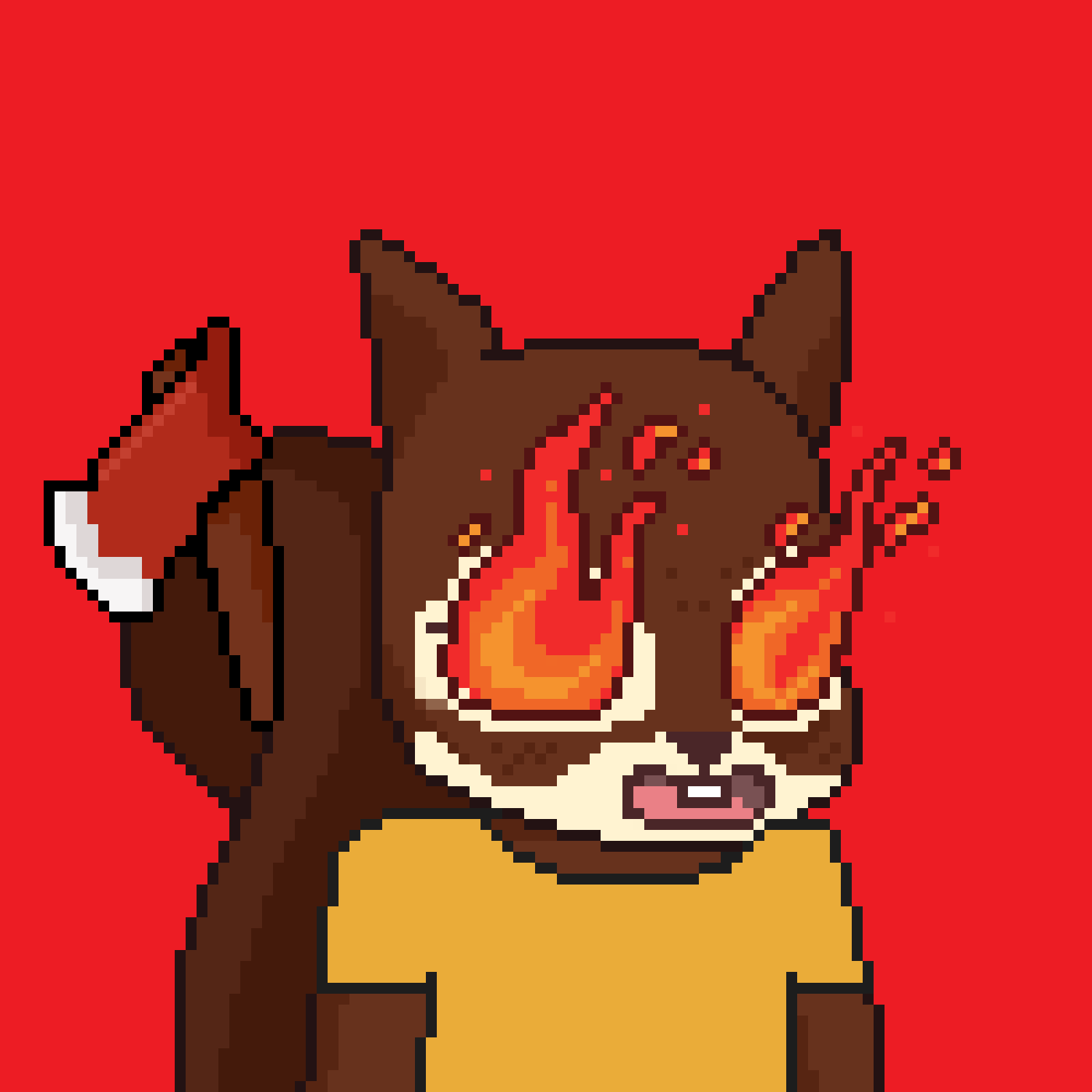 Pixel Squirrels #6243 NFT on Algorand