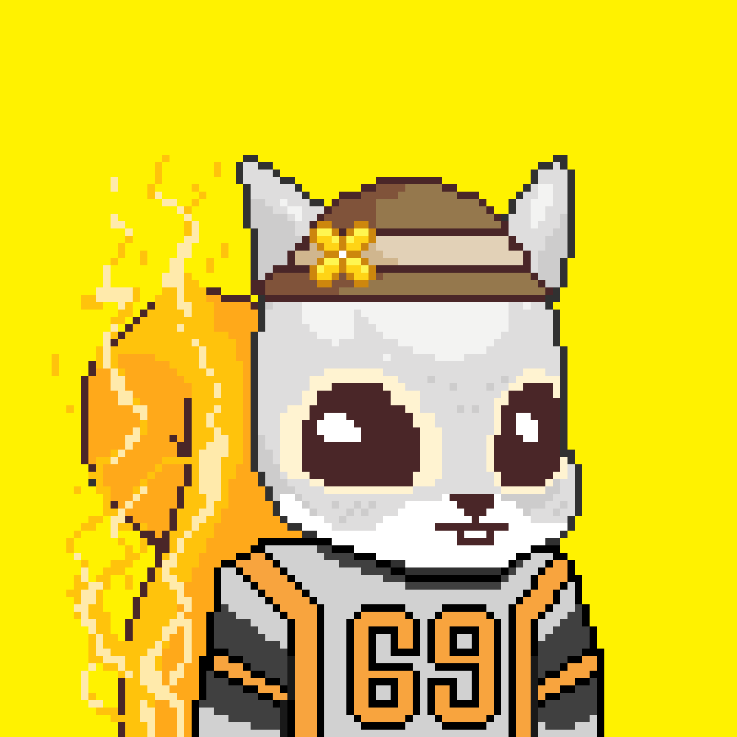 Pixel Squirrels #6250 NFT on Algorand